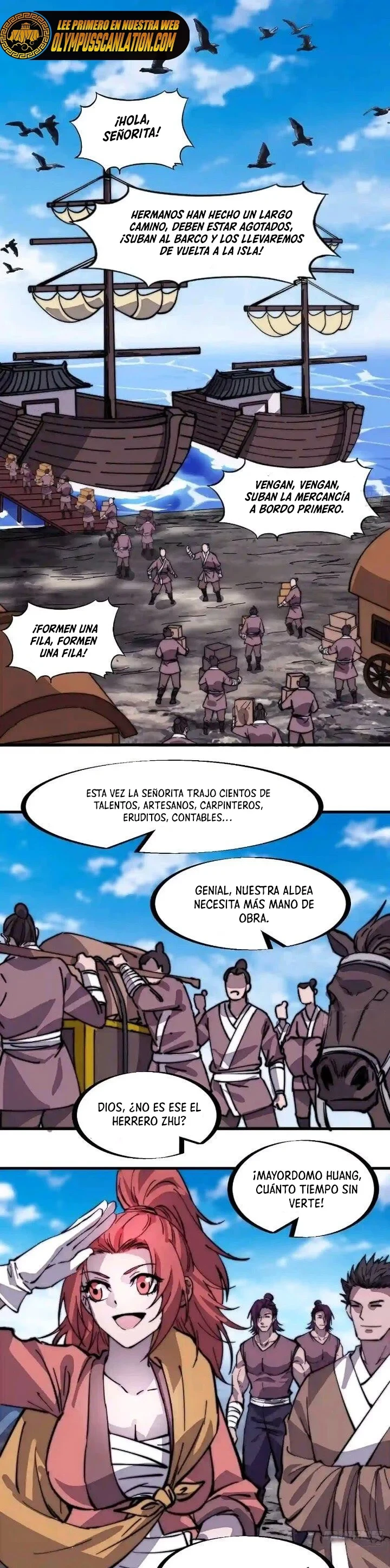 Comienza con una montaña capítulo 304, página 3