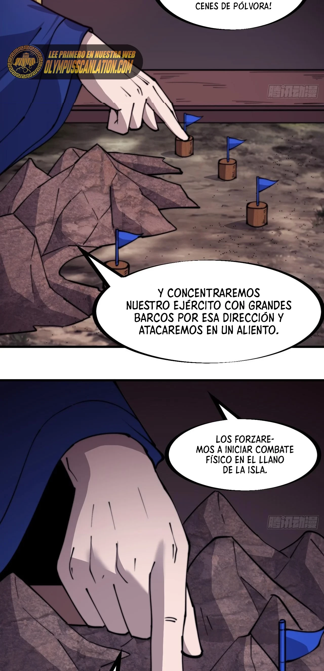 Comienza con una montaña capítulo 323, página 24