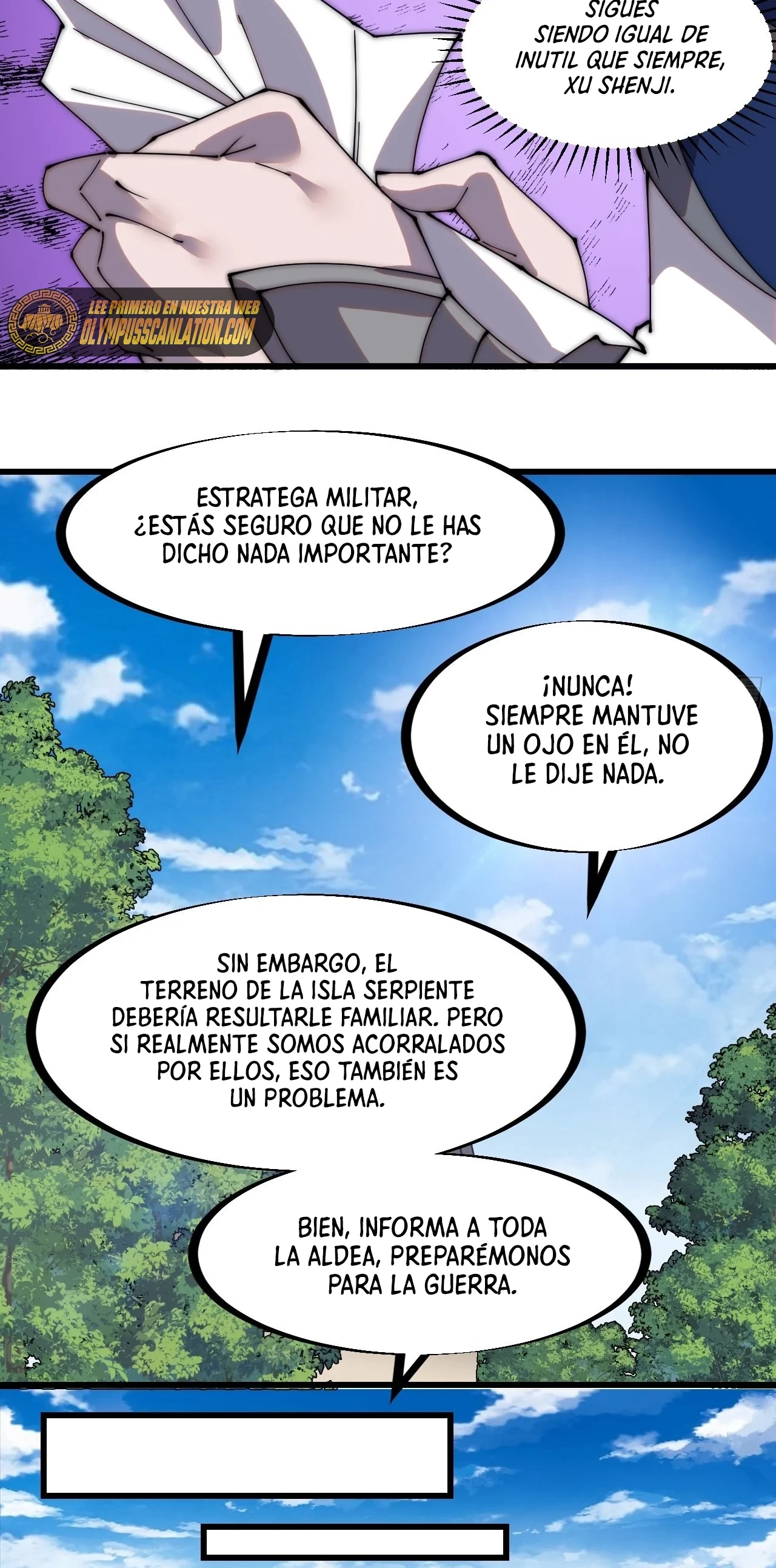 Comienza con una montaña capítulo 324, página 8