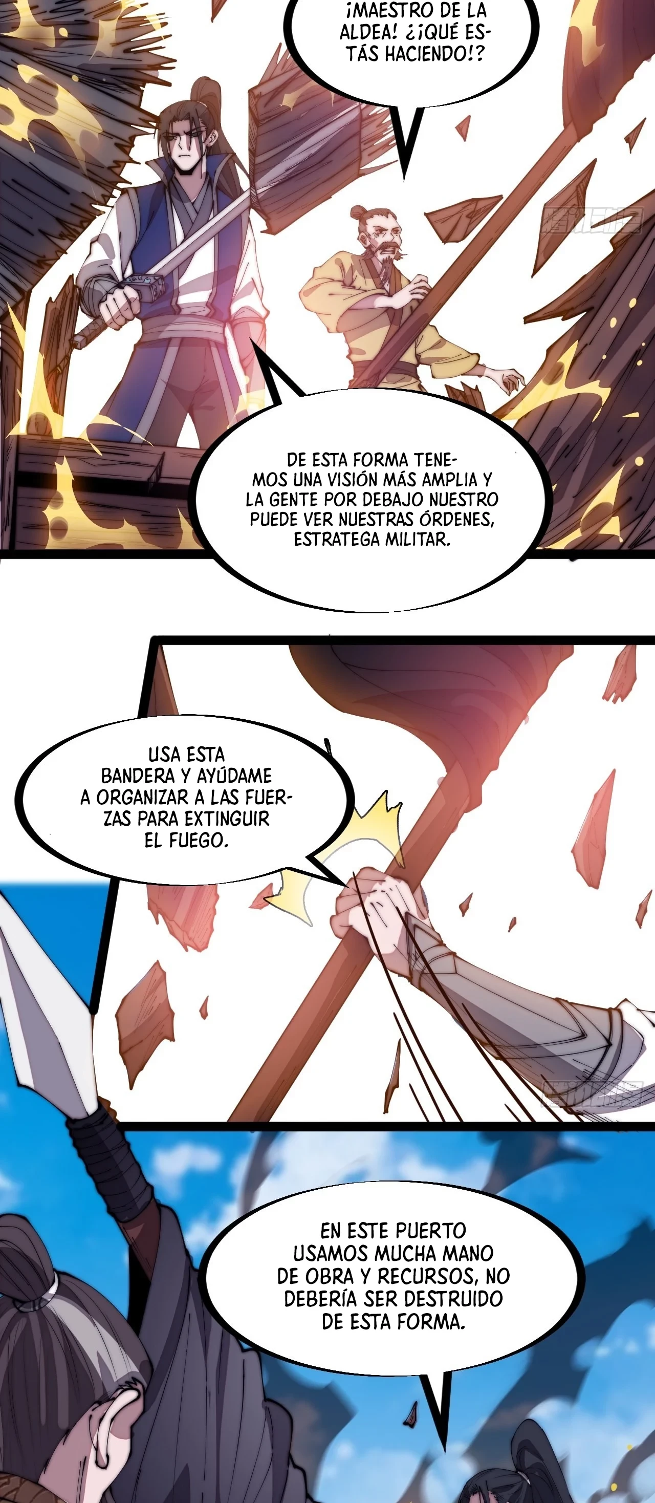 Comienza con una montaña capítulo 324, página 22