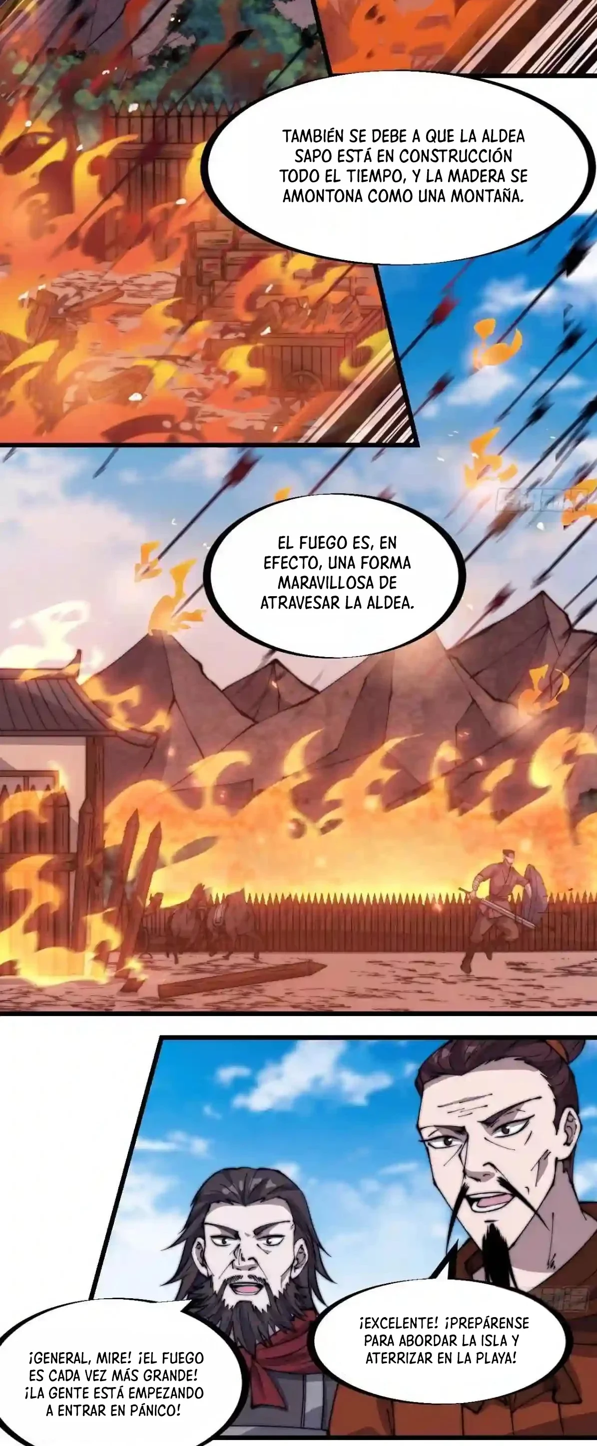 Comienza con una montaña capítulo 325, página 5