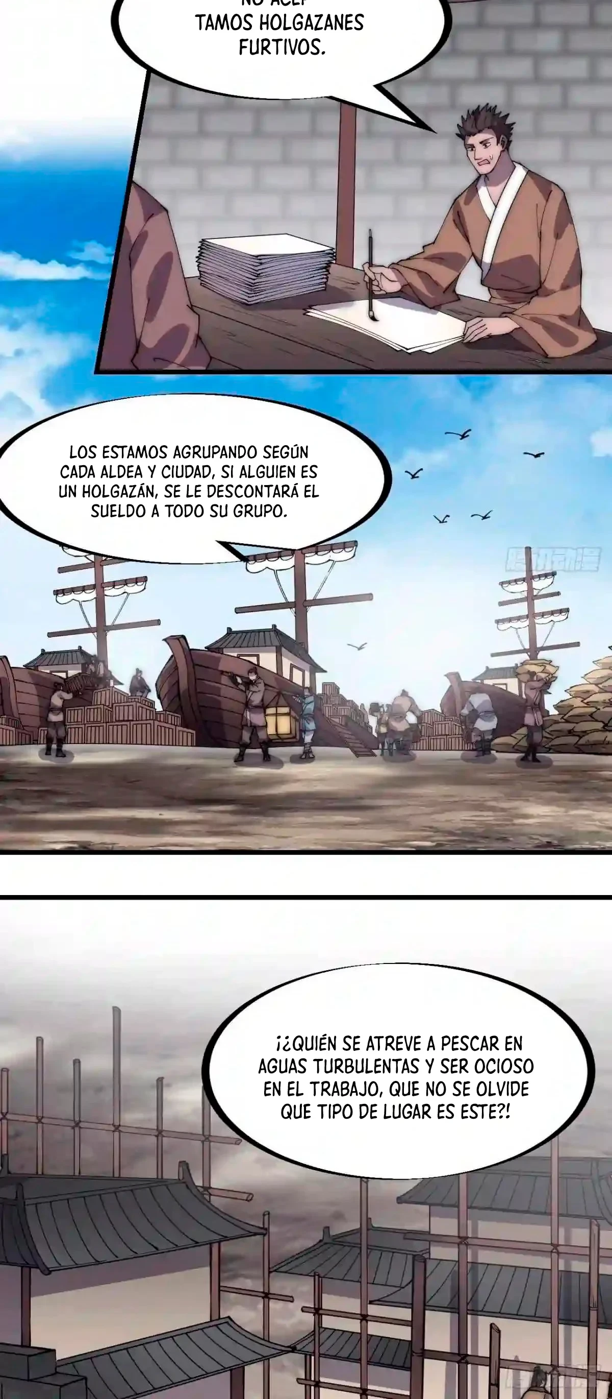 Comienza con una montaña capítulo 327, página 8