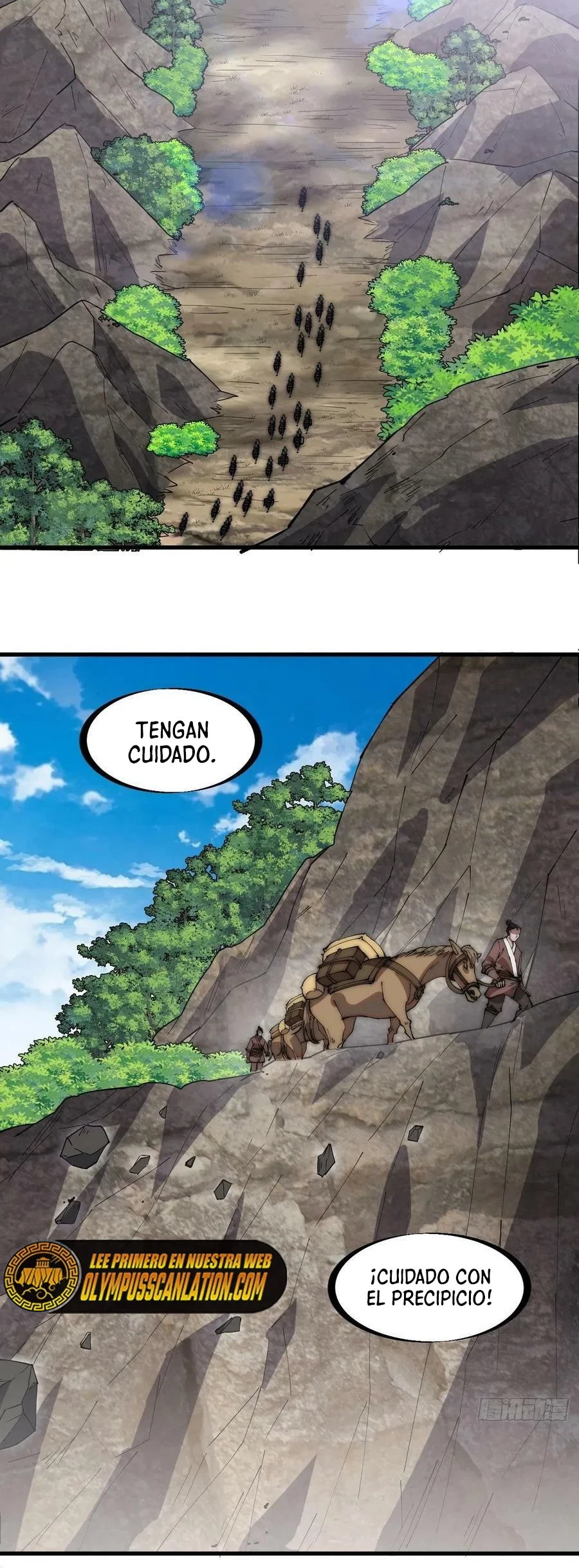 Comienza con una montaña capítulo 329, página 19