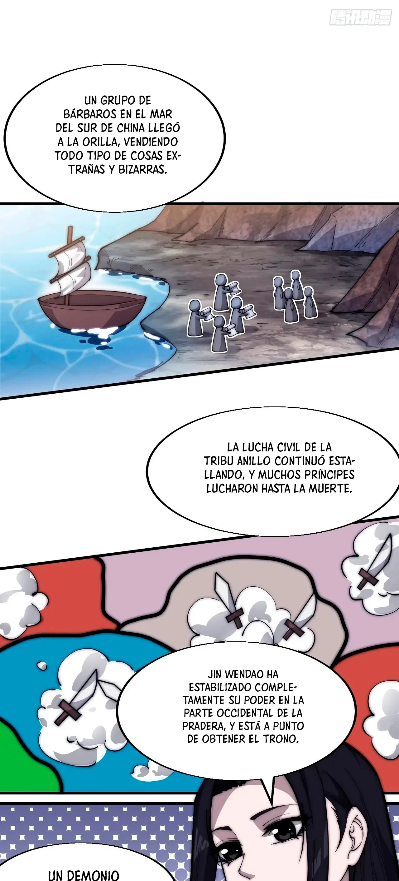 Comienza con una montaña capítulo 343, página 6