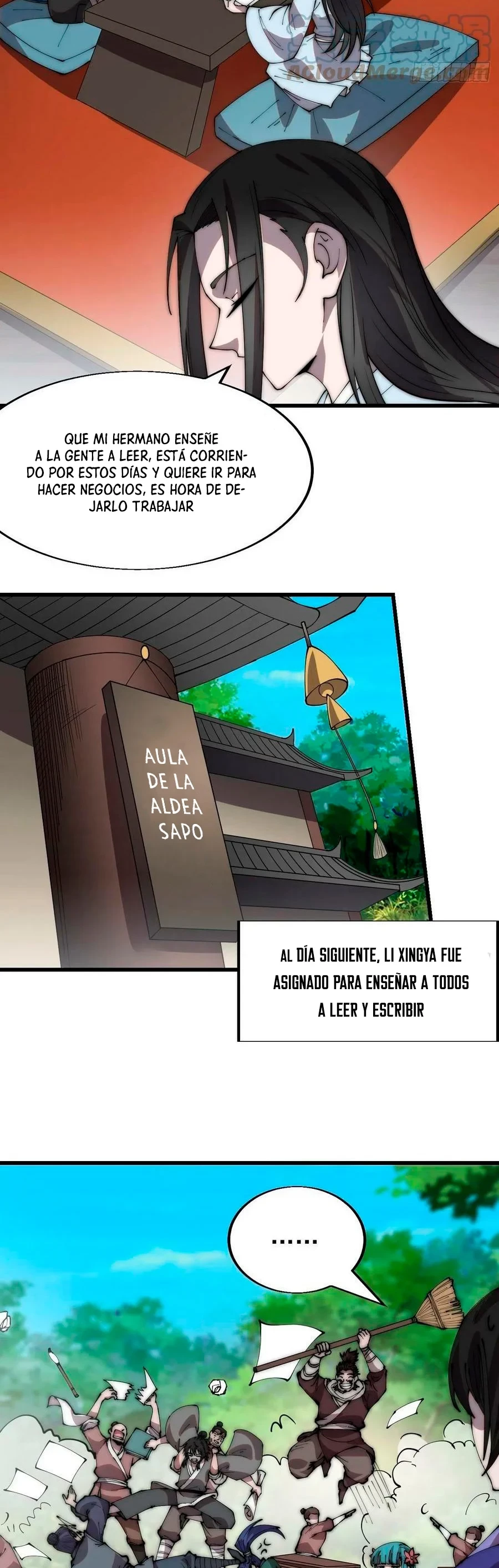 Comienza con una montaña capítulo 344, página 18