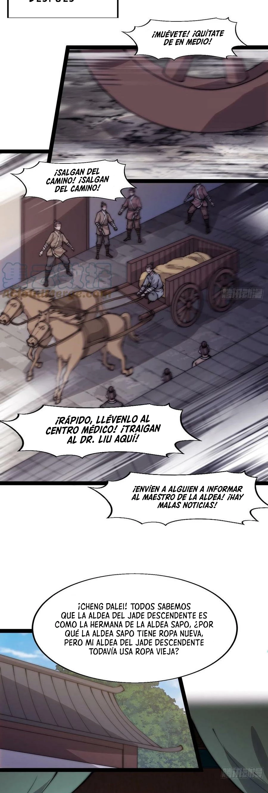 Comienza con una montaña capítulo 345, página 18