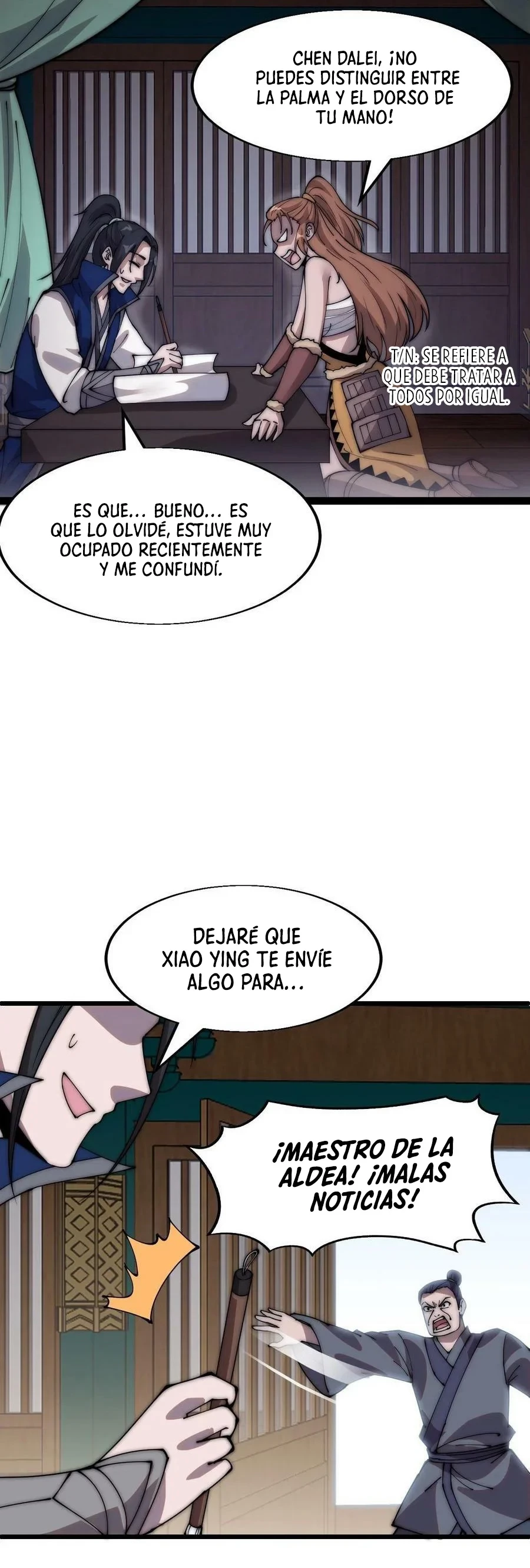 Comienza con una montaña capítulo 345, página 19