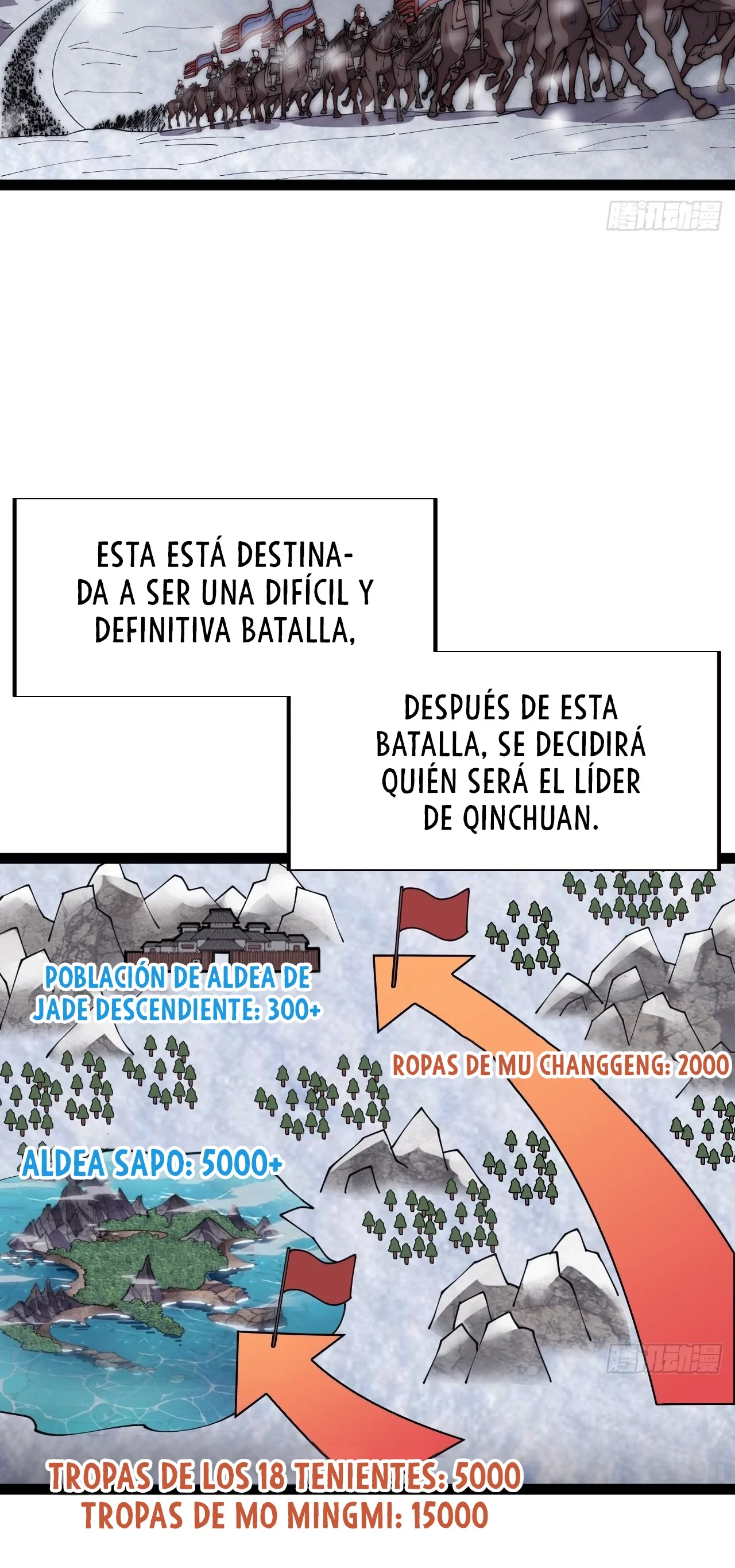 Comienza con una montaña capítulo 350, página 10