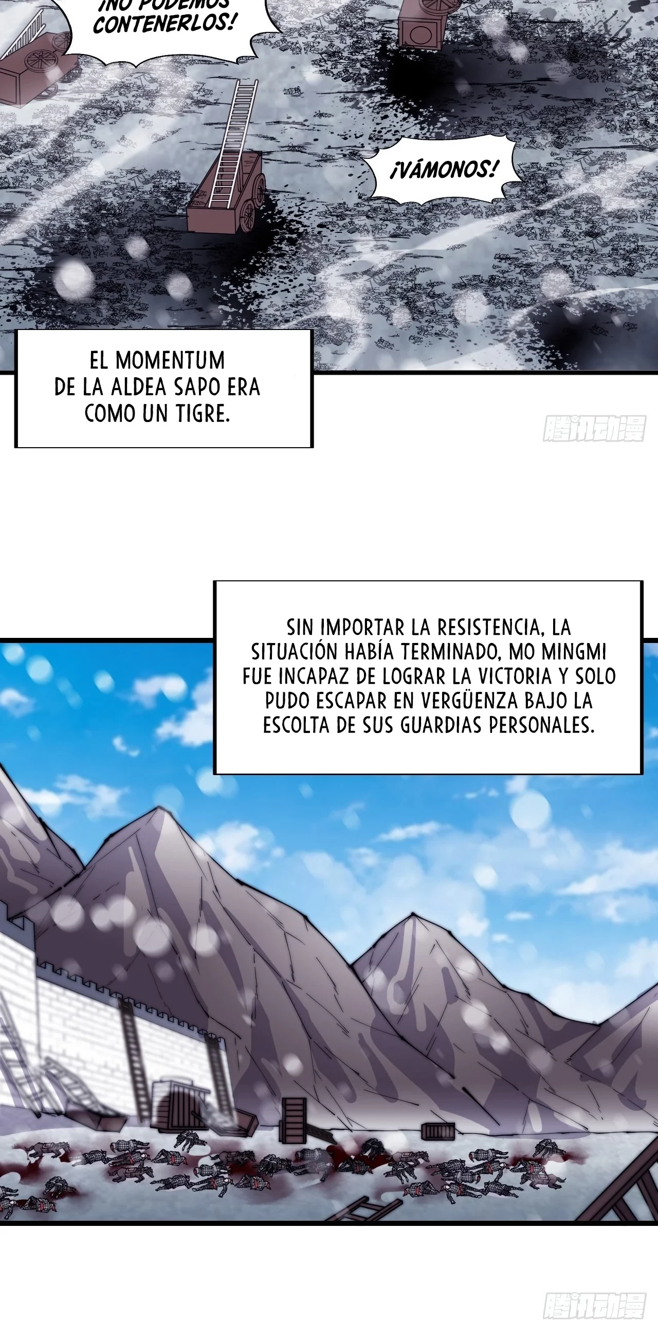 Comienza con una montaña capítulo 354, página 18