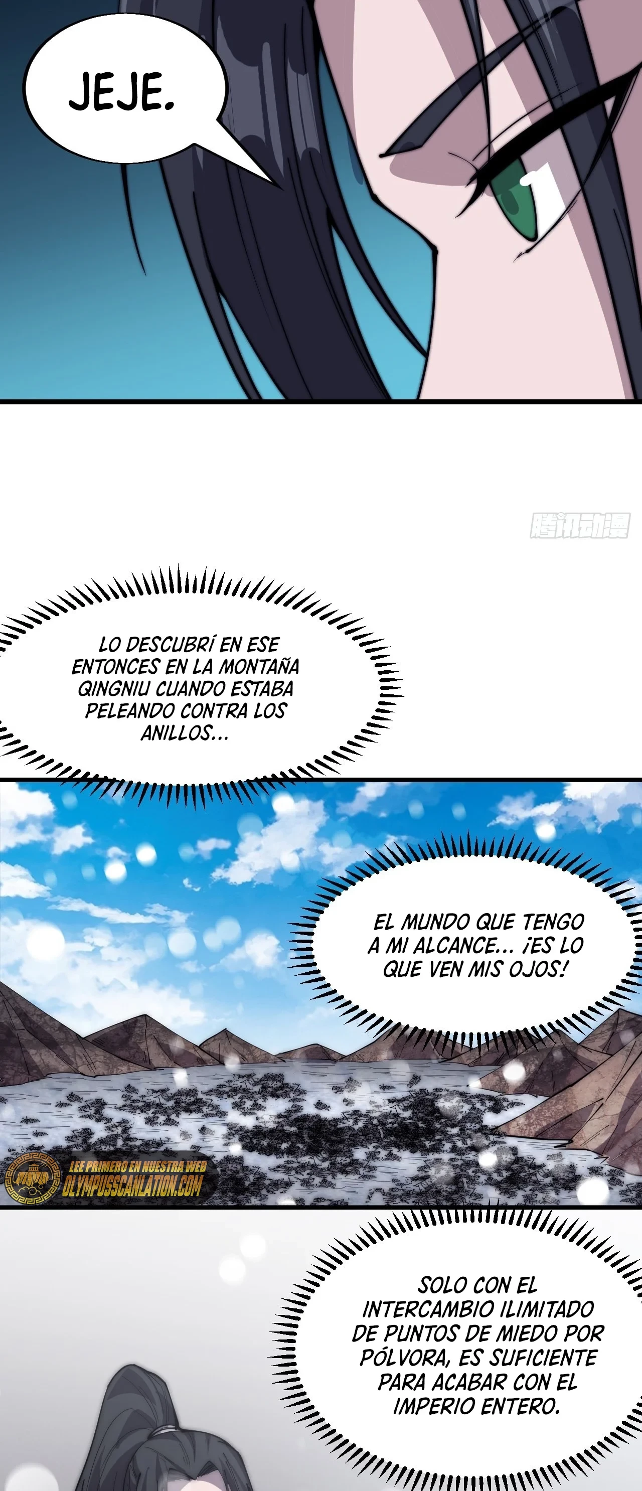 Comienza con una montaña capítulo 354, página 22