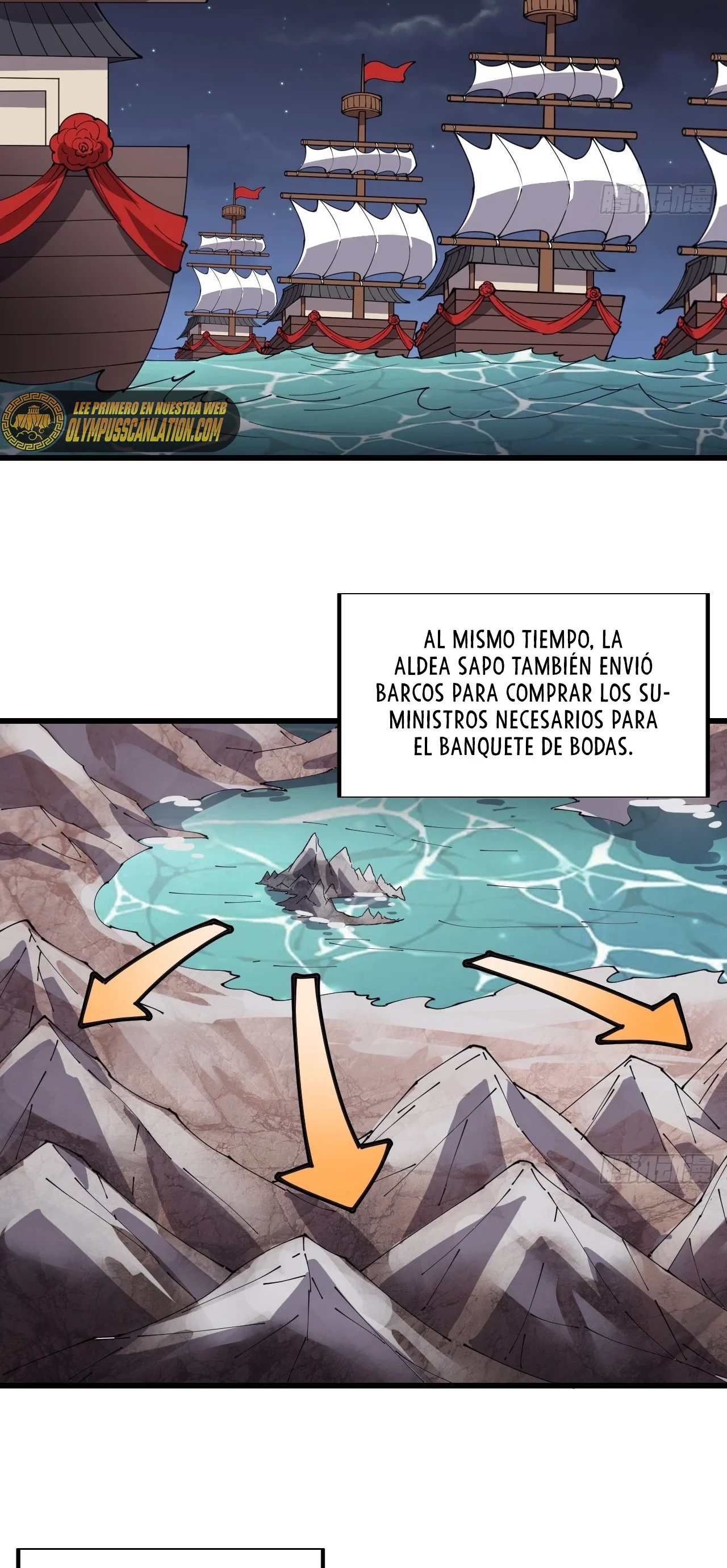 Comienza con una montaña capítulo 356, página 19