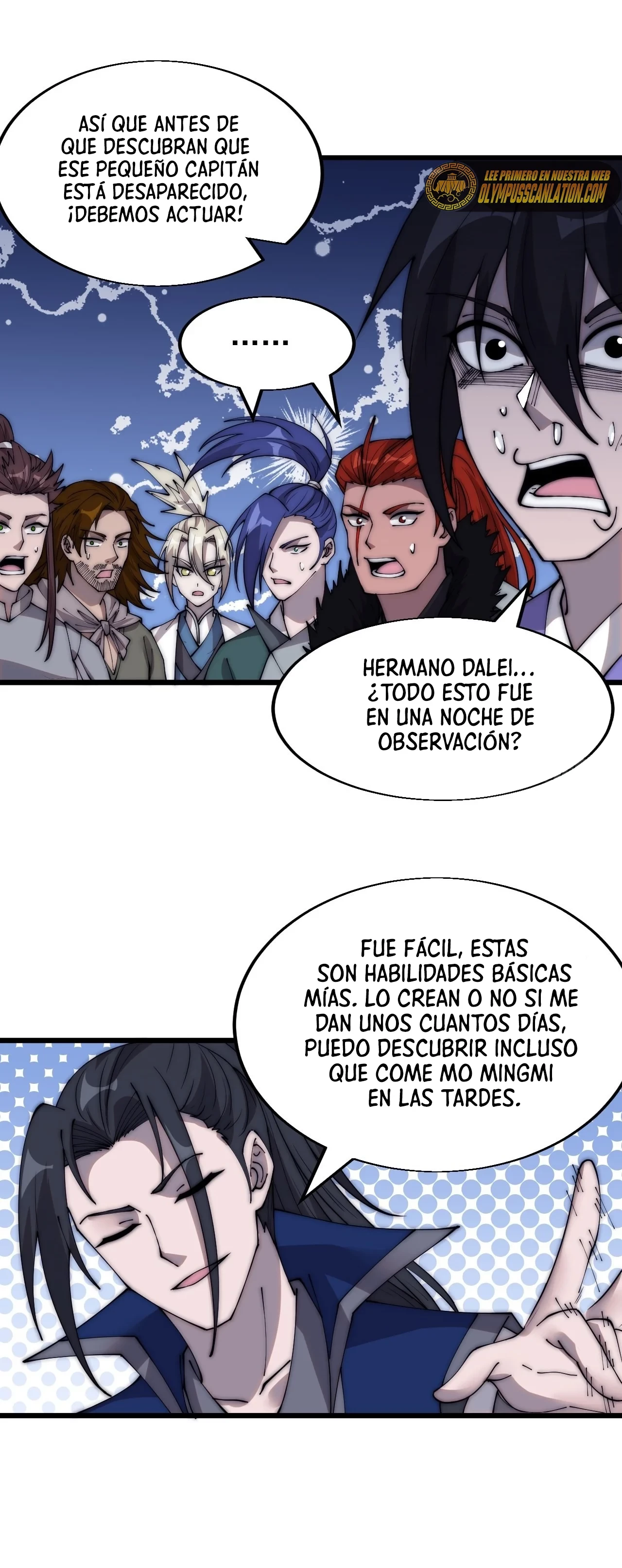 Comienza con una montaña capítulo 357, página 19