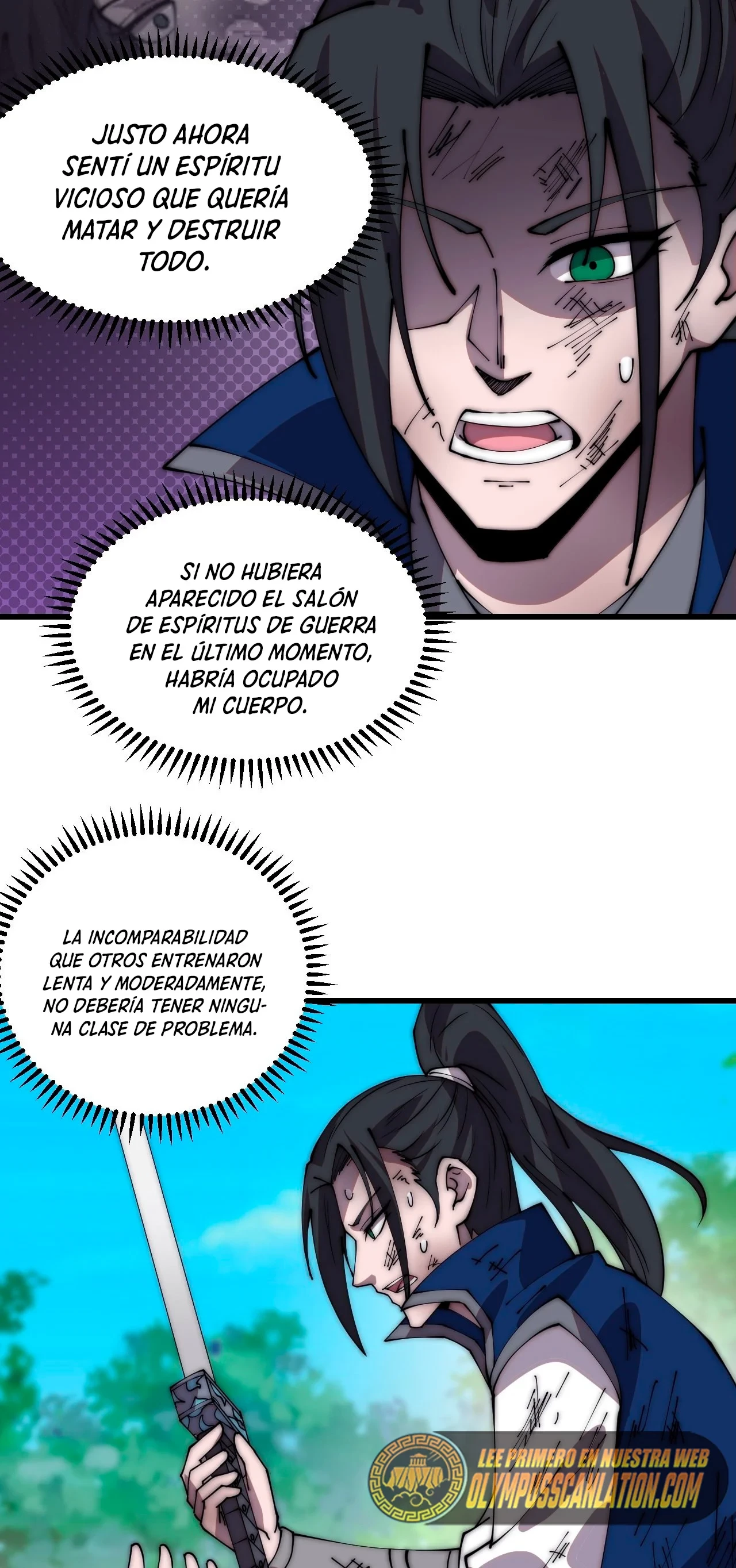 Comienza con una montaña capítulo 374, página 17