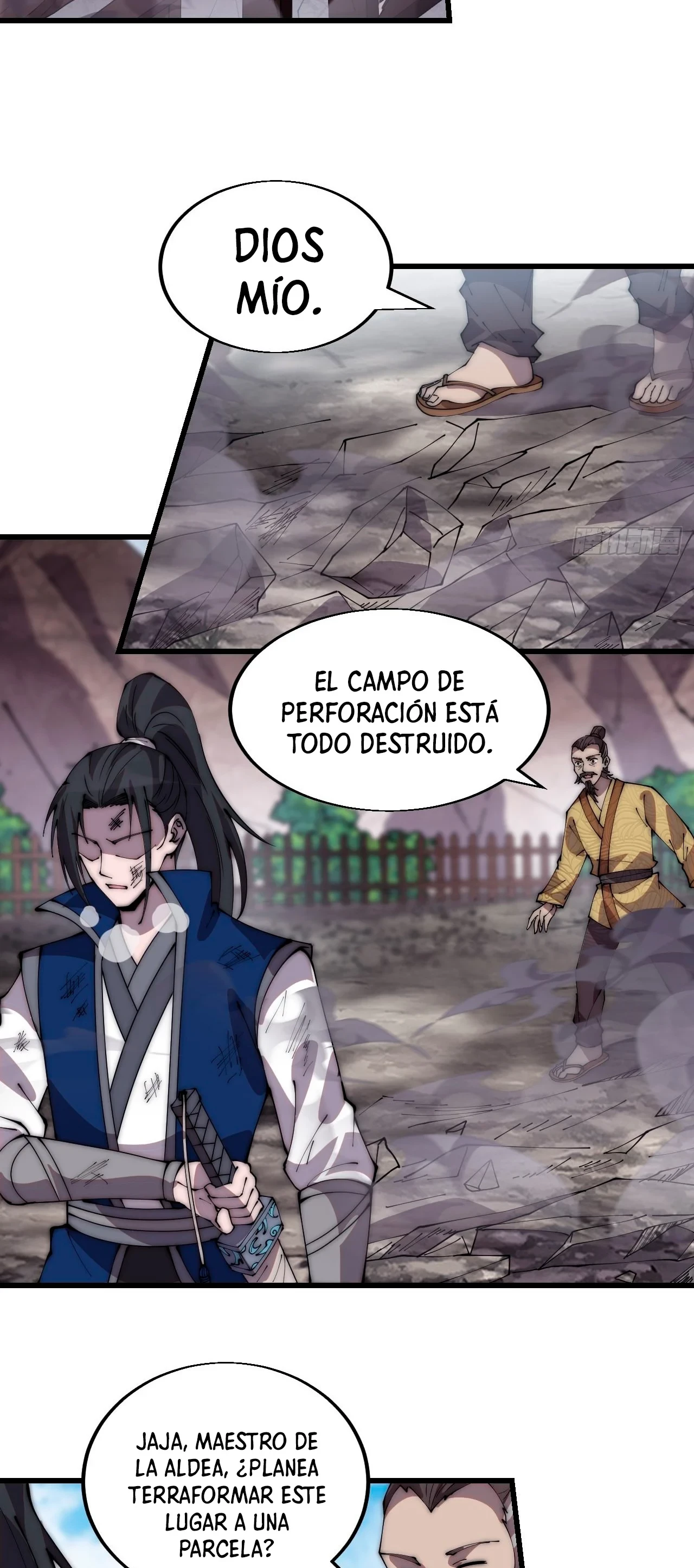 Comienza con una montaña capítulo 374, página 22
