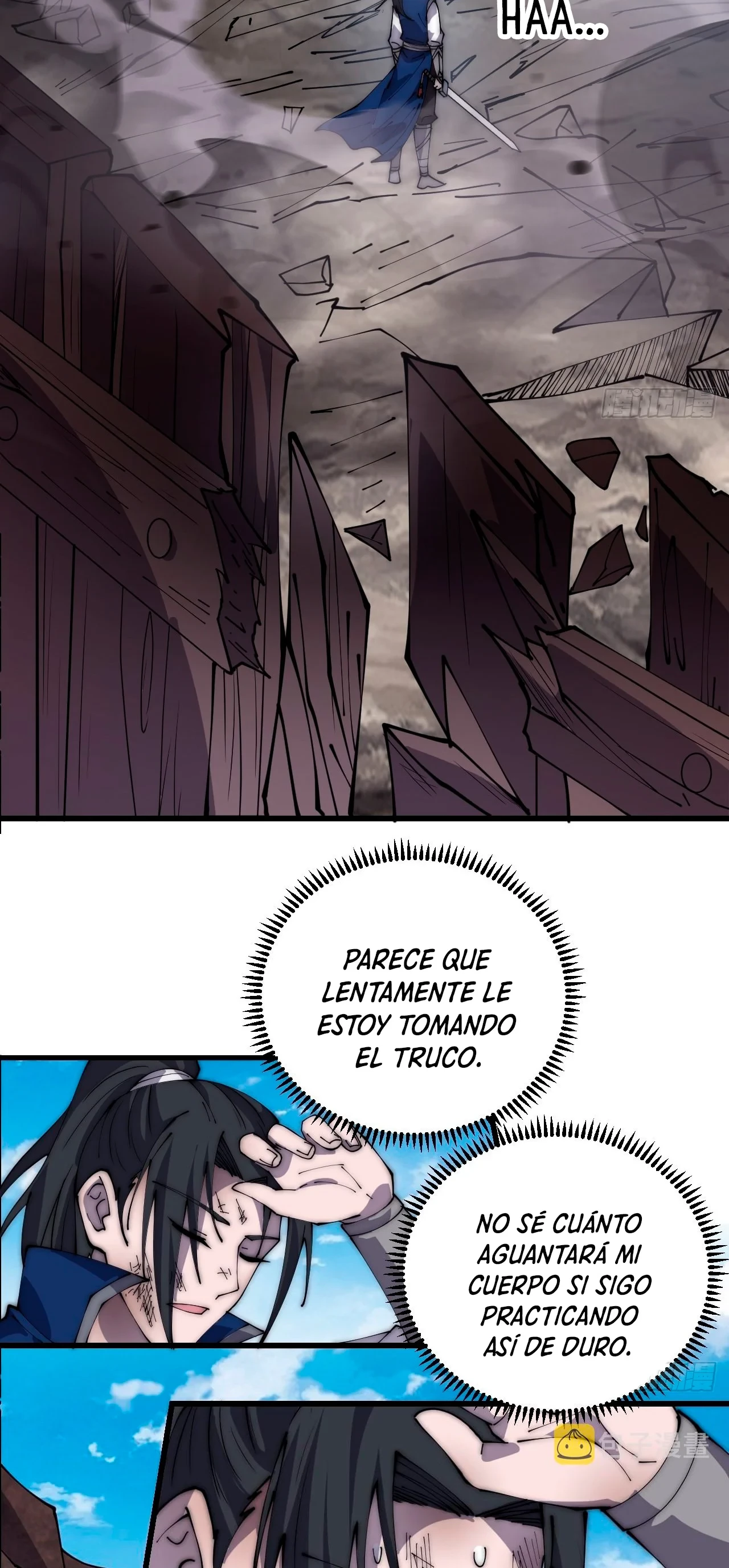Comienza con una montaña capítulo 376, página 6