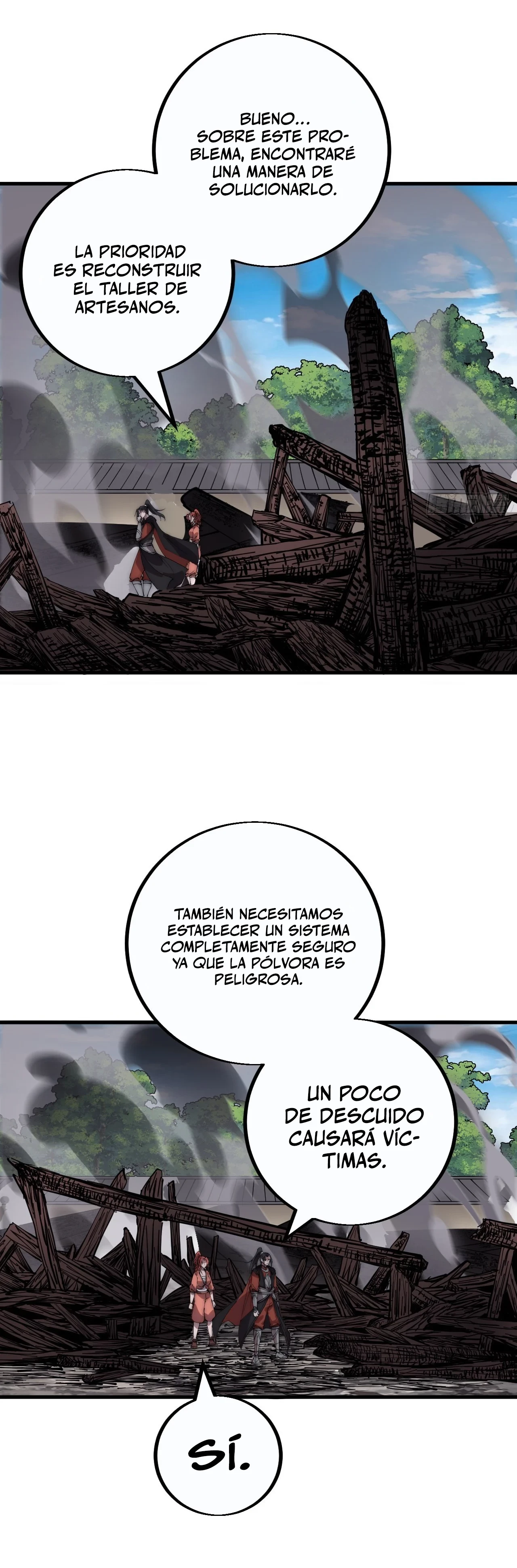 Comienza con una montaña capítulo 400, página 7