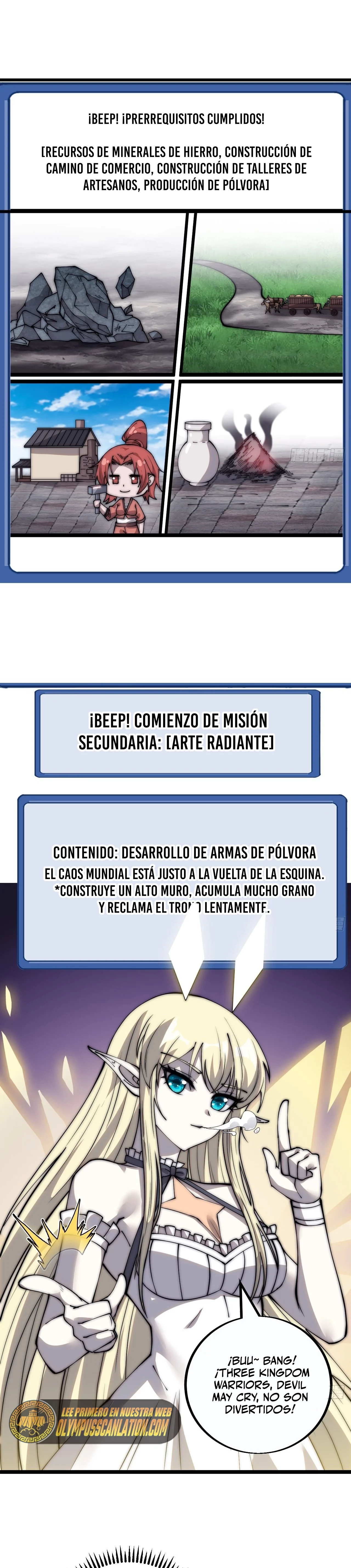 Comienza con una montaña capítulo 400, página 8