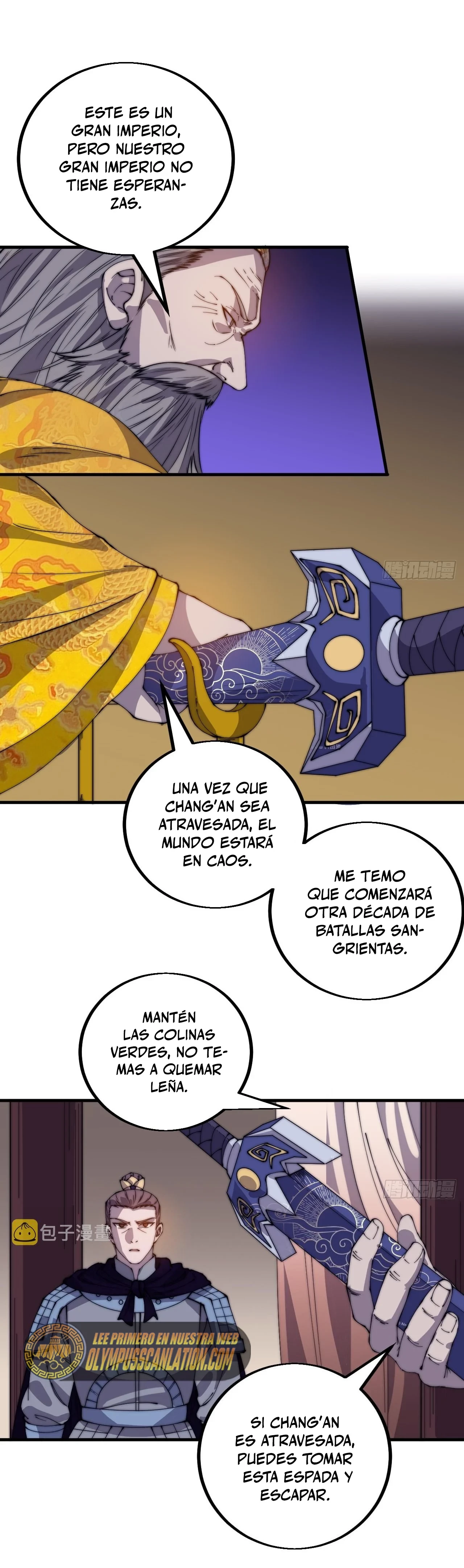 Comienza con una montaña capítulo 415, página 18