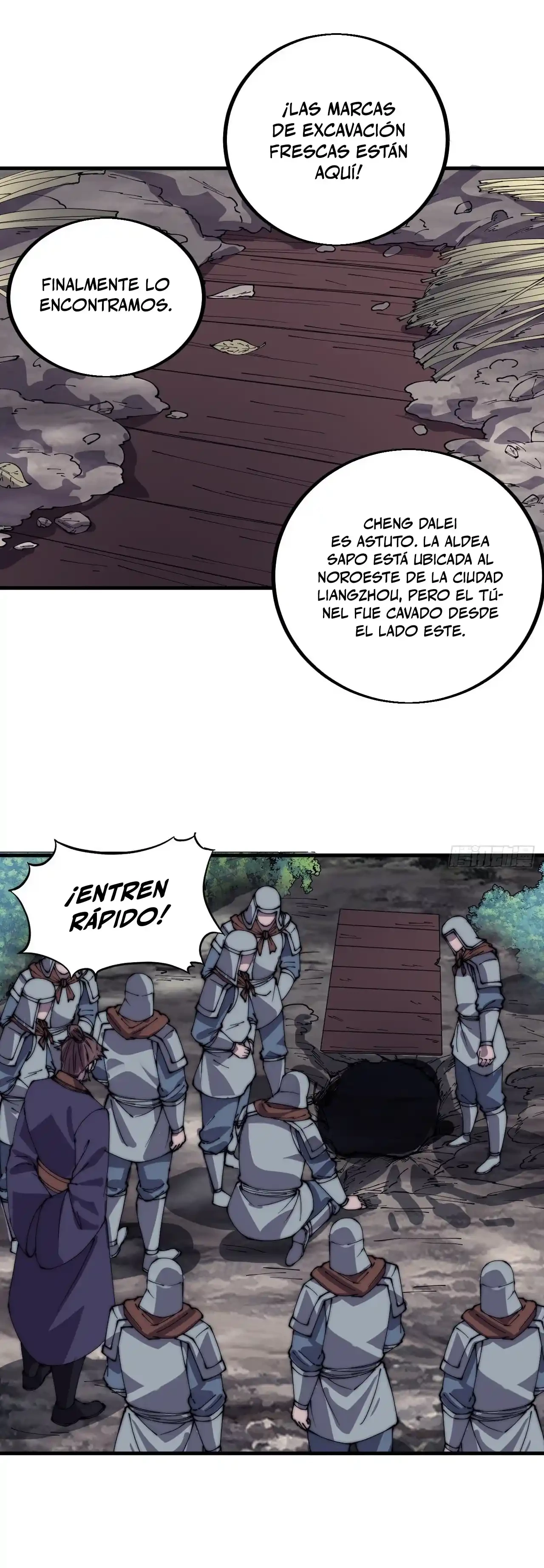 Comienza con una montaña capítulo 424, página 18