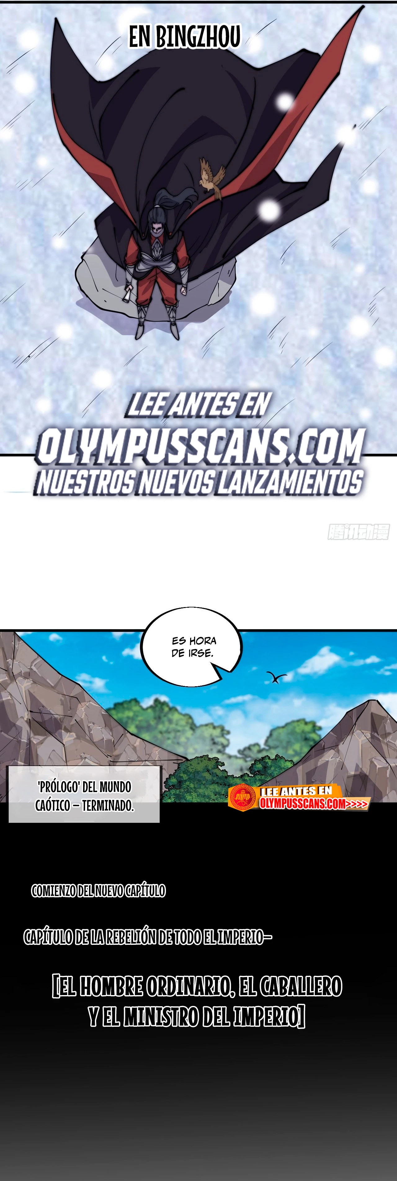 Comienza con una montaña capítulo 440, página 34