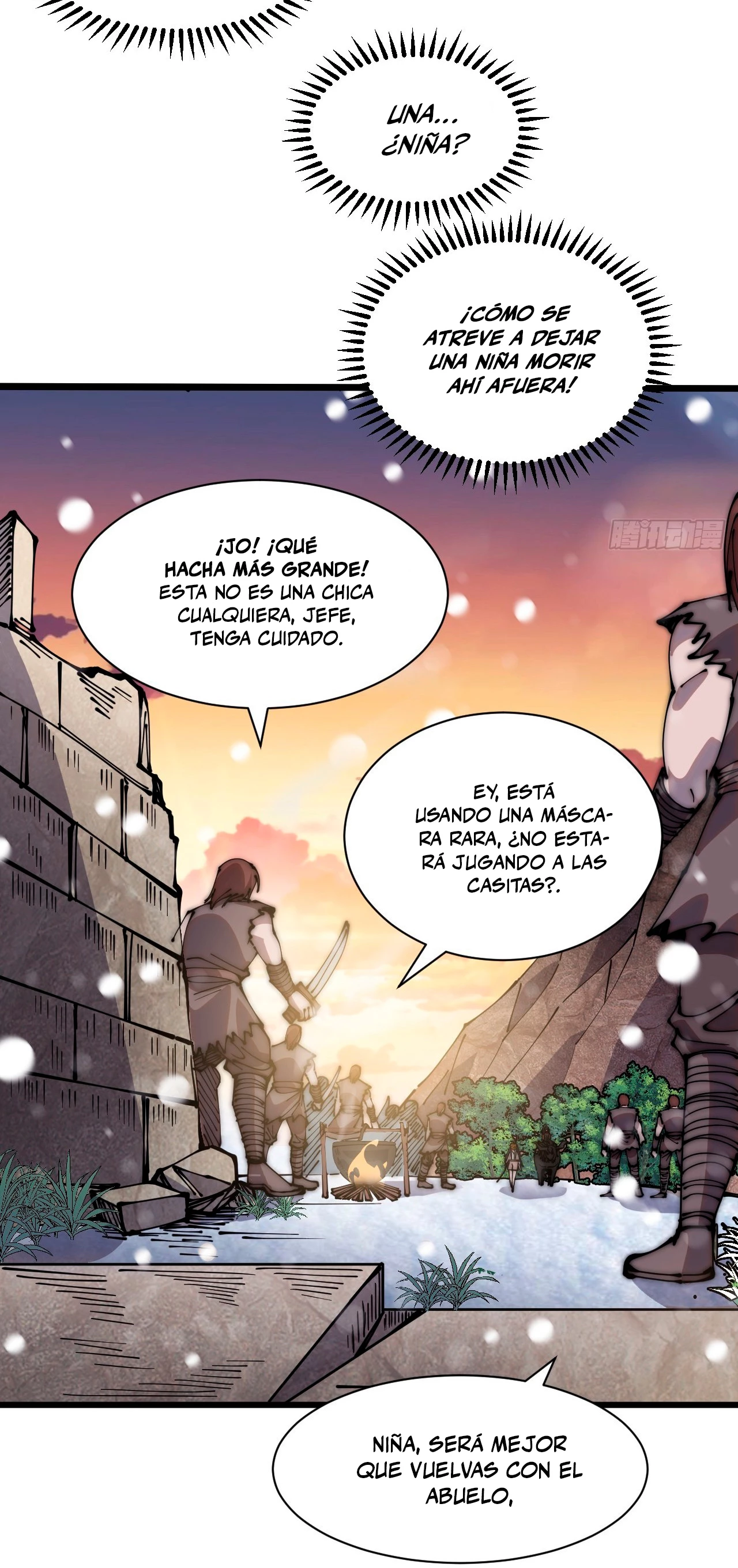 Comienza con una montaña capítulo 442, página 5