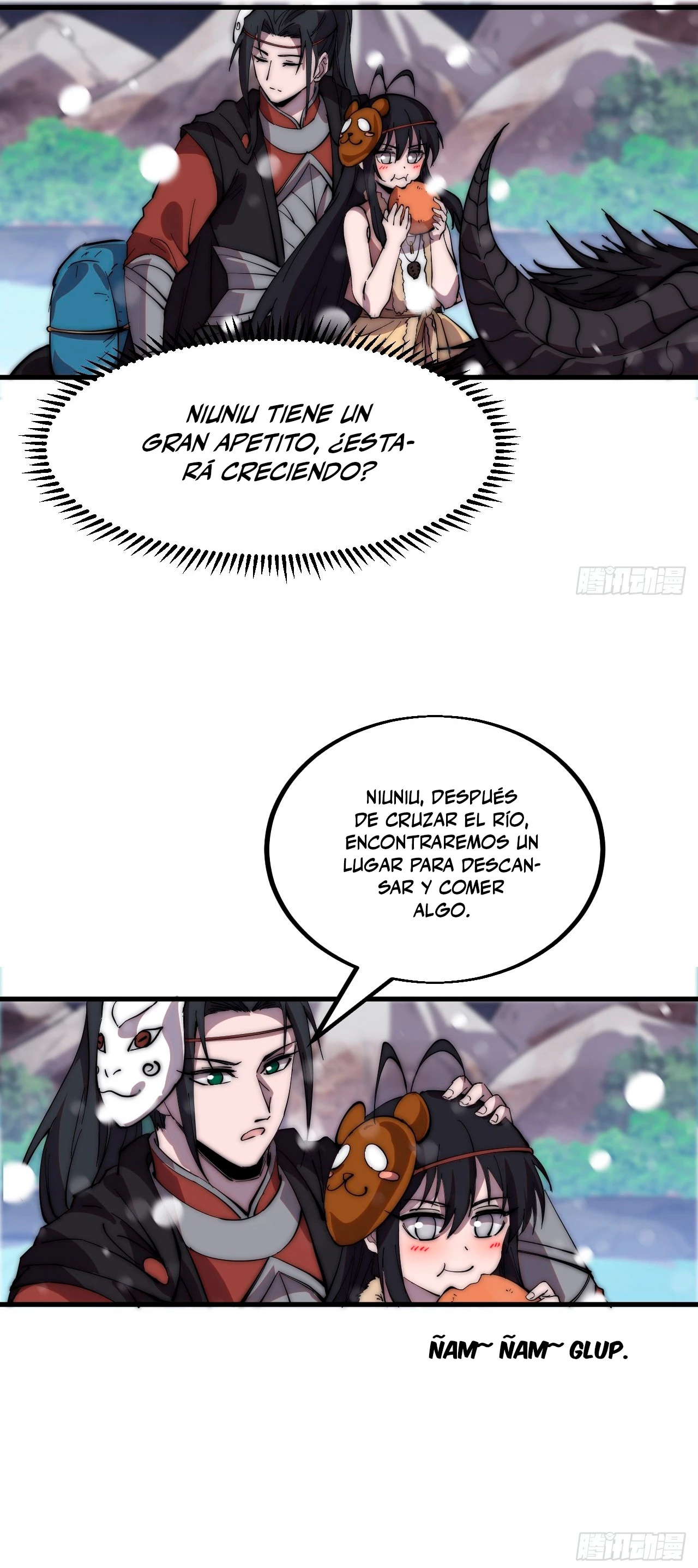 Comienza con una montaña capítulo 443, página 34