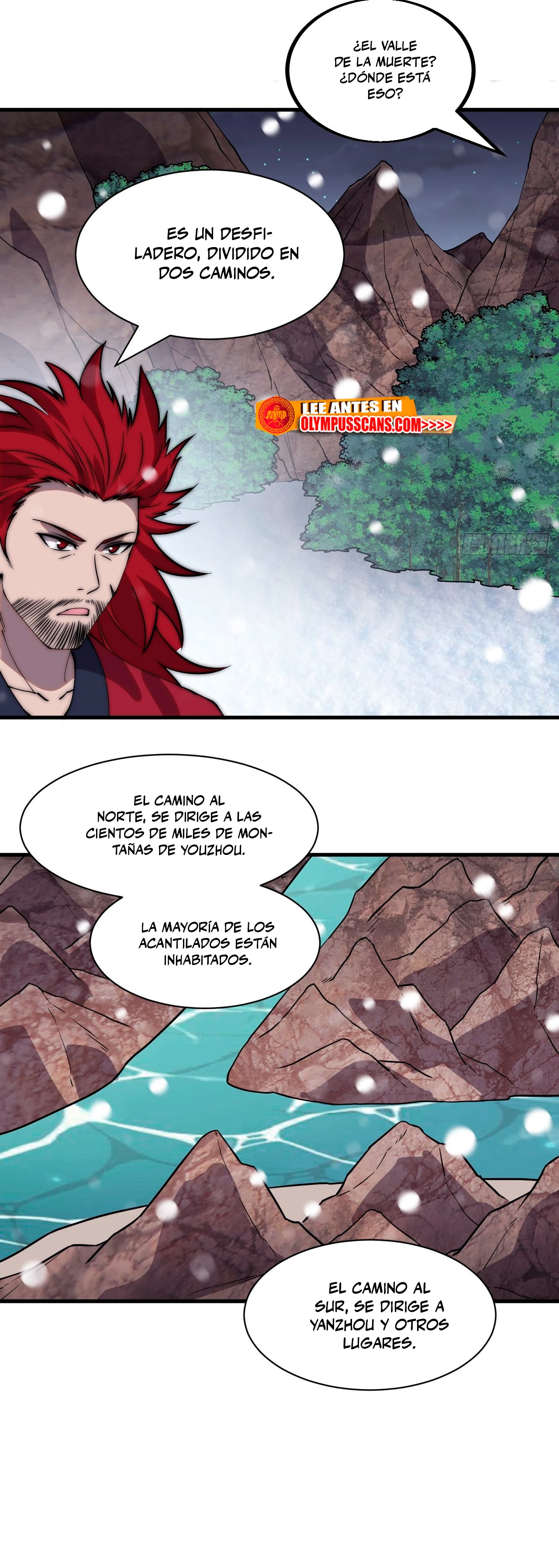 Comienza con una montaña capítulo 445, página 18
