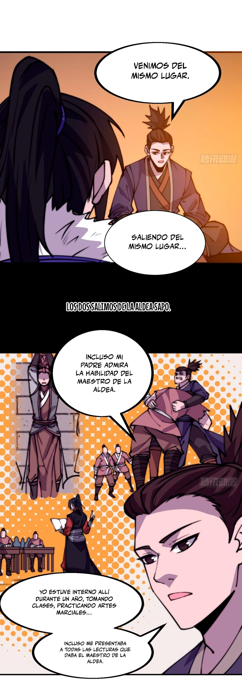 Comienza con una montaña capítulo 446, página 17