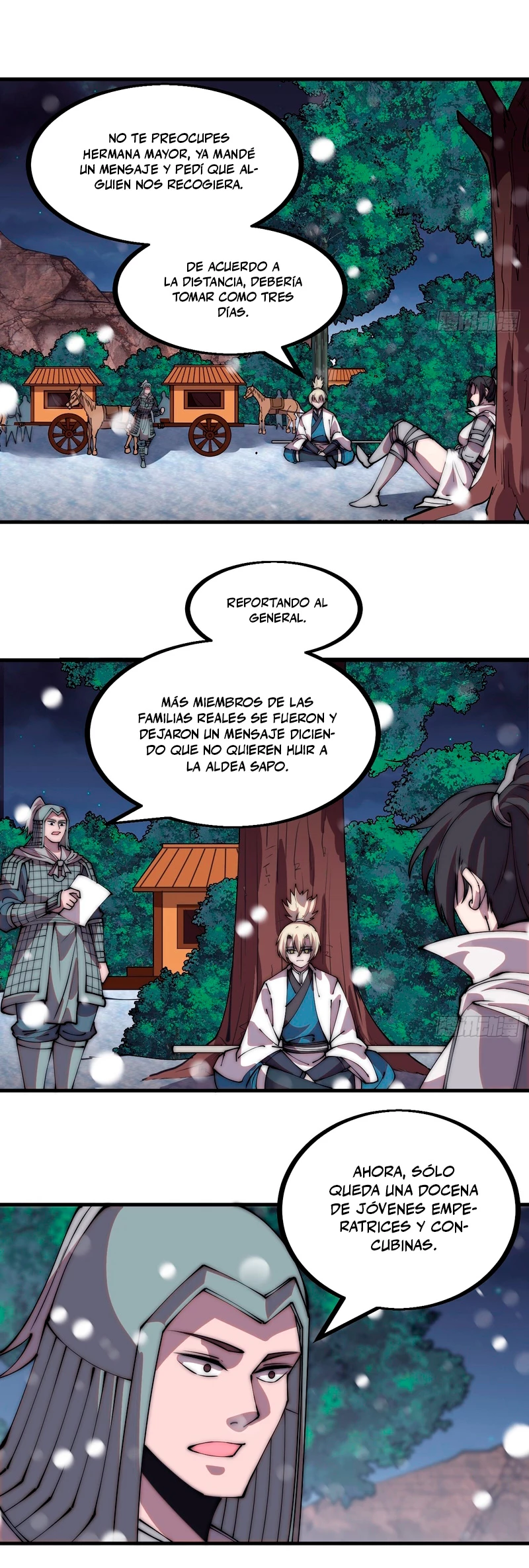 Comienza con una montaña capítulo 448, página 3