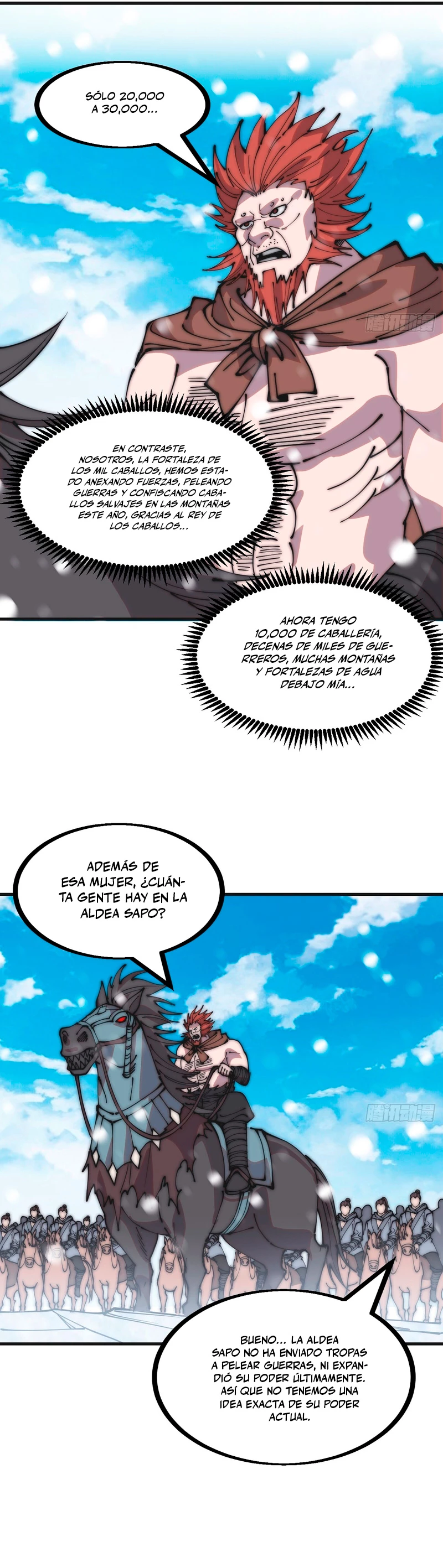 Comienza con una montaña capítulo 454, página 9