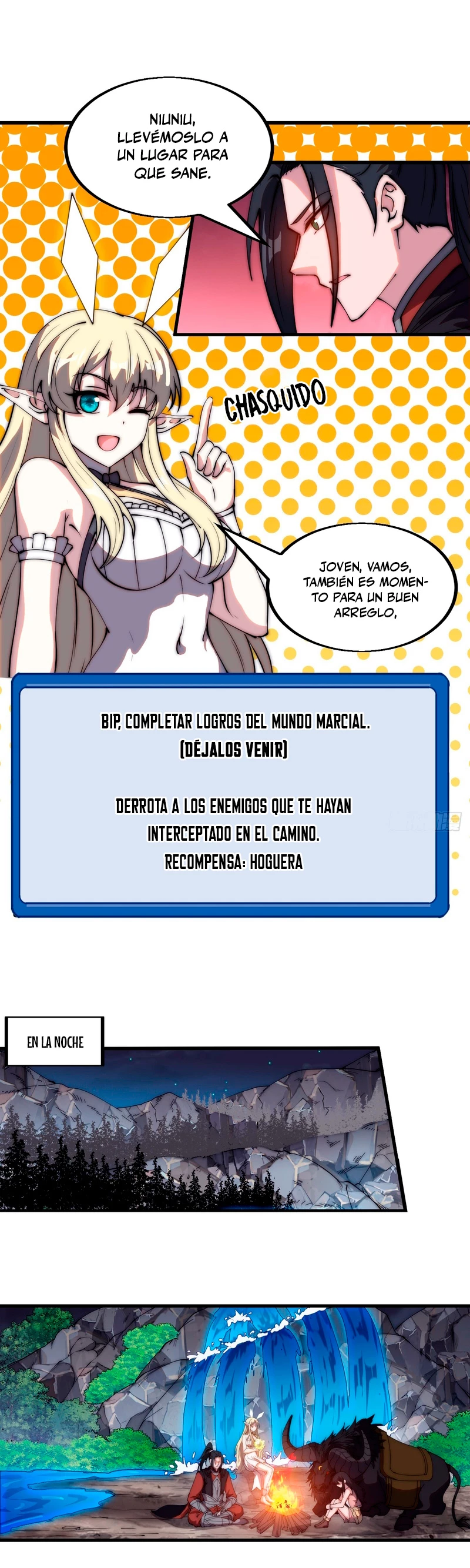 Comienza con una montaña capítulo 461, página 8