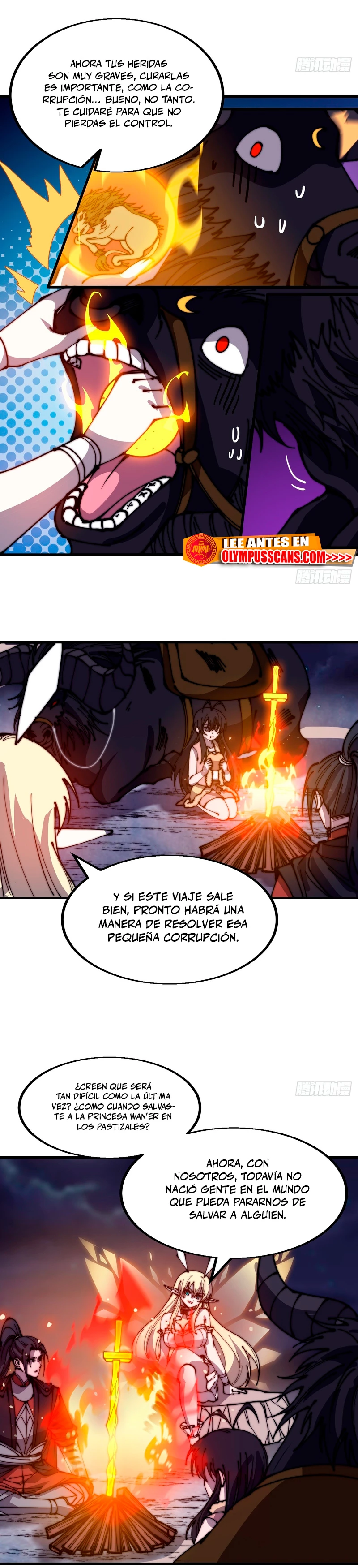 Comienza con una montaña capítulo 461, página 18