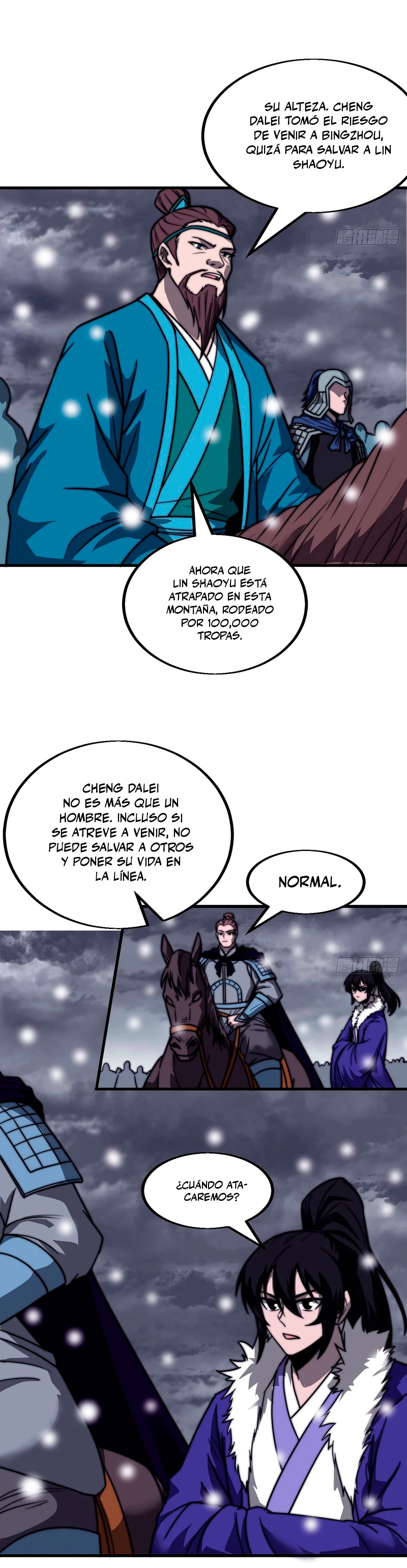 Comienza con una montaña capítulo 463, página 16