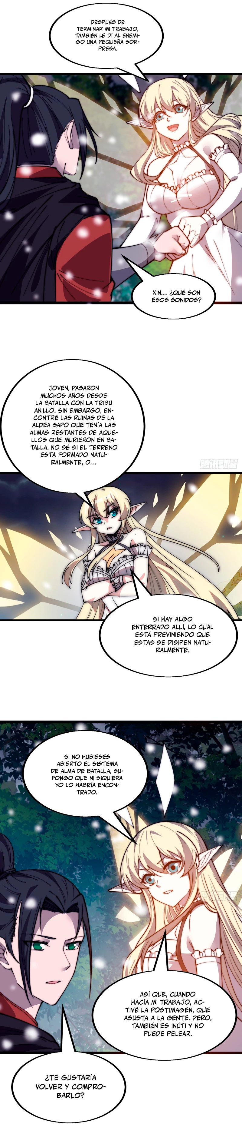 Comienza con una montaña capítulo 474, página 18