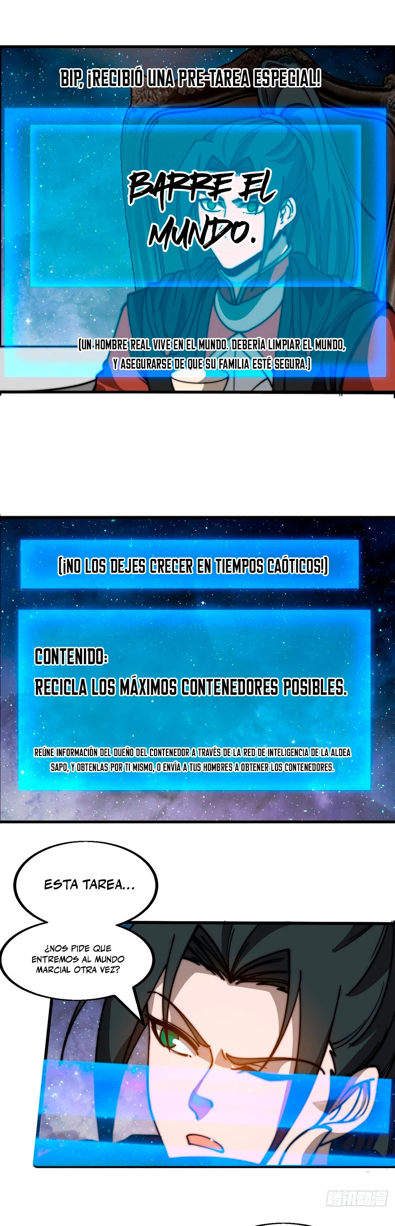 Comienza con una montaña capítulo 480, página 17