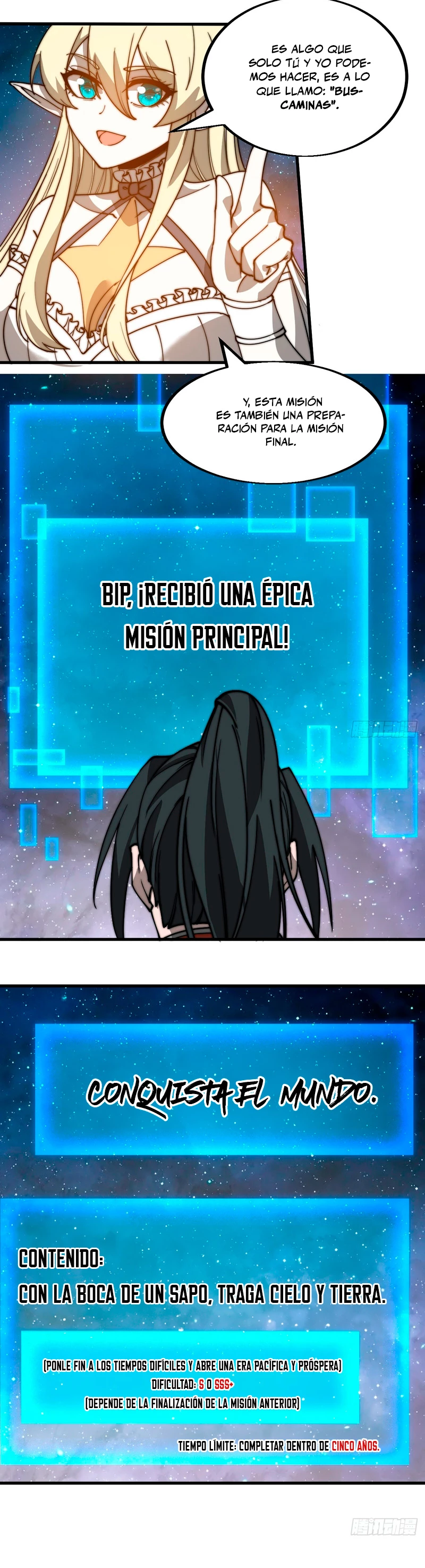 Comienza con una montaña capítulo 480, página 18
