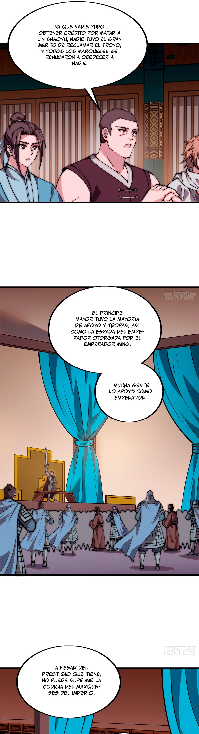 Comienza con una montaña capítulo 481, página 4