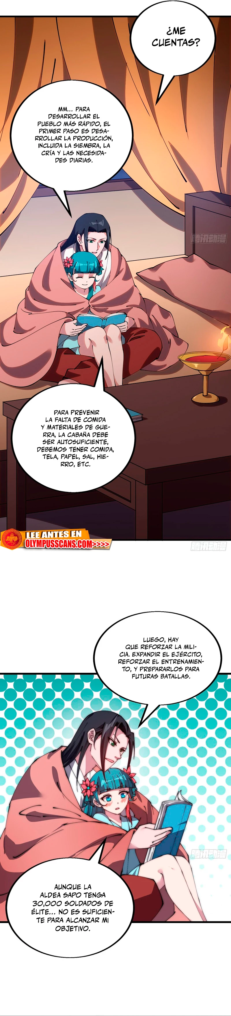 Comienza con una montaña capítulo 482, página 10