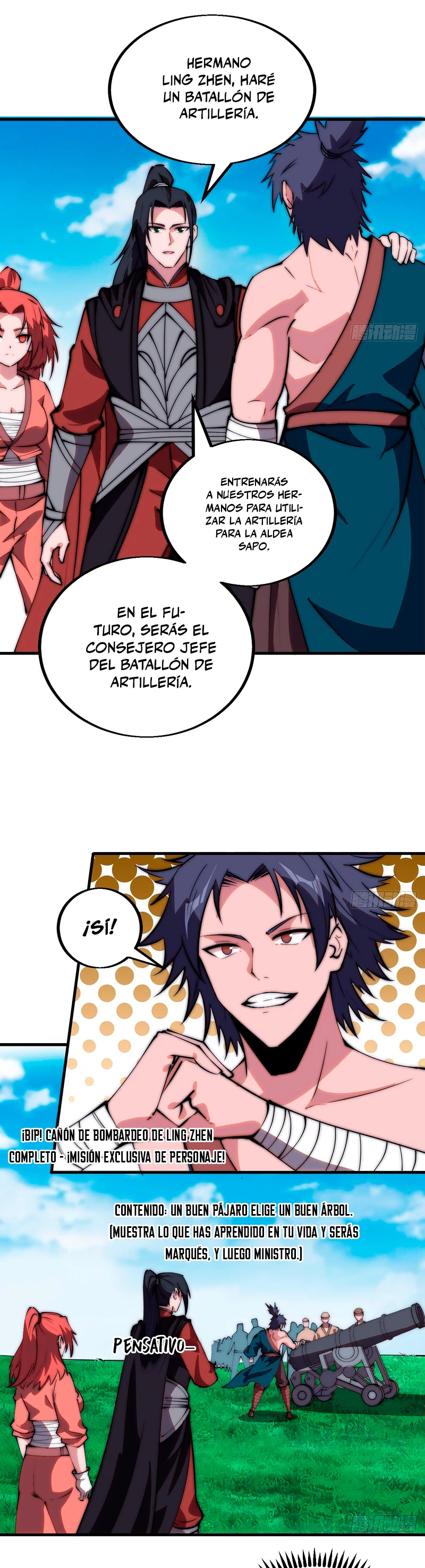 Comienza con una montaña capítulo 483, página 12