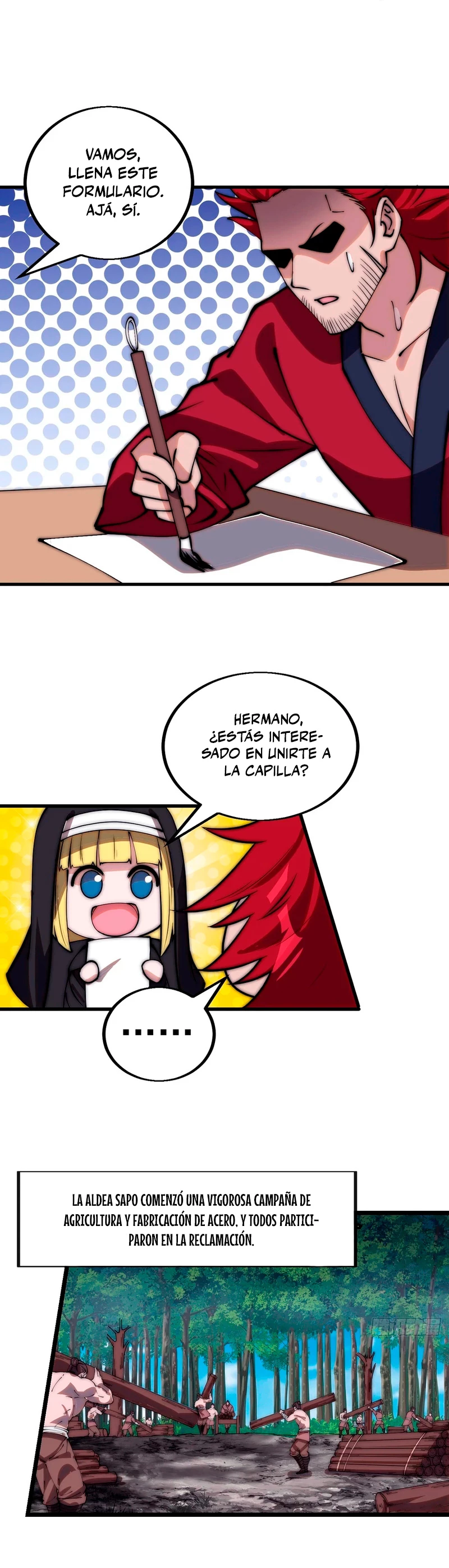 Comienza con una montaña capítulo 484, página 10