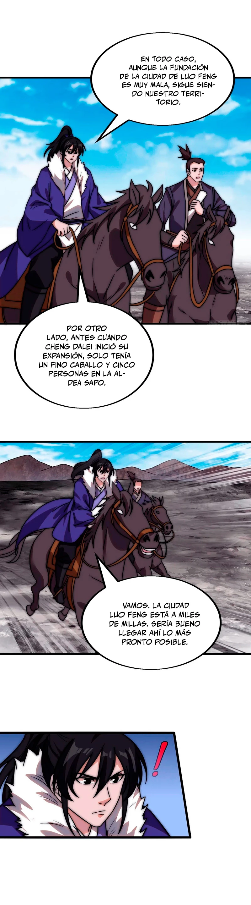 Comienza con una montaña capítulo 486, página 2
