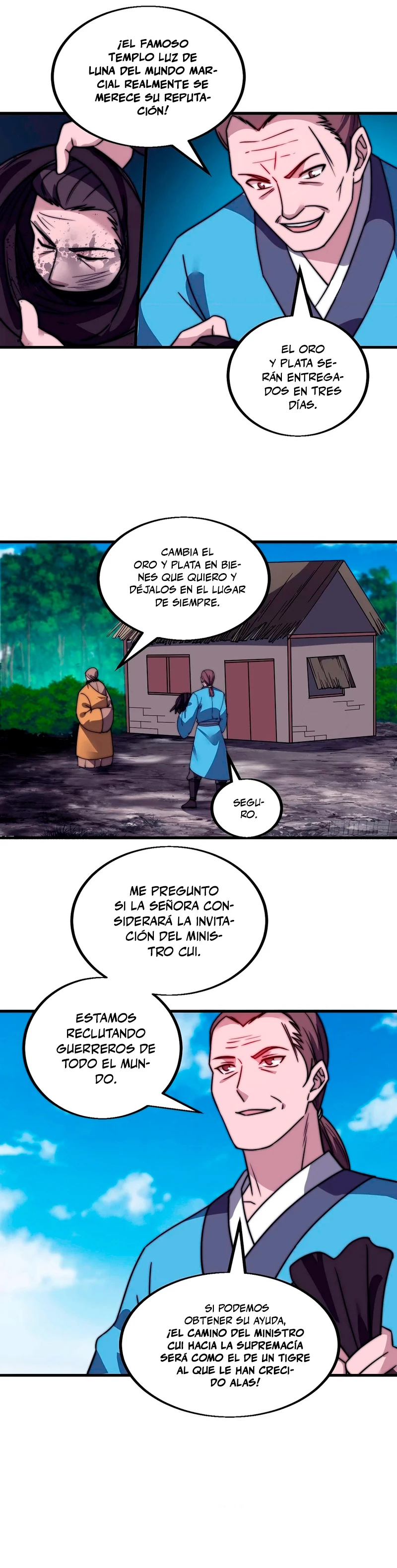 Comienza con una montaña capítulo 486, página 21