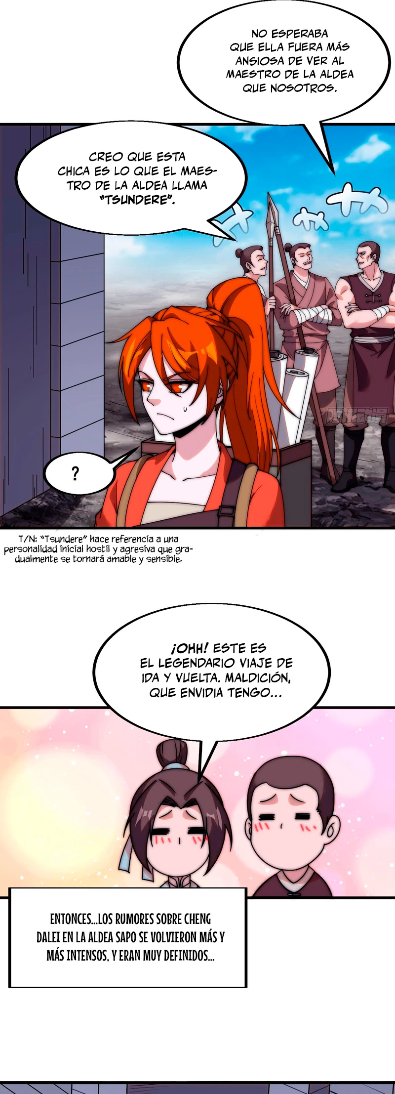 Comienza con una montaña capítulo 487, página 17