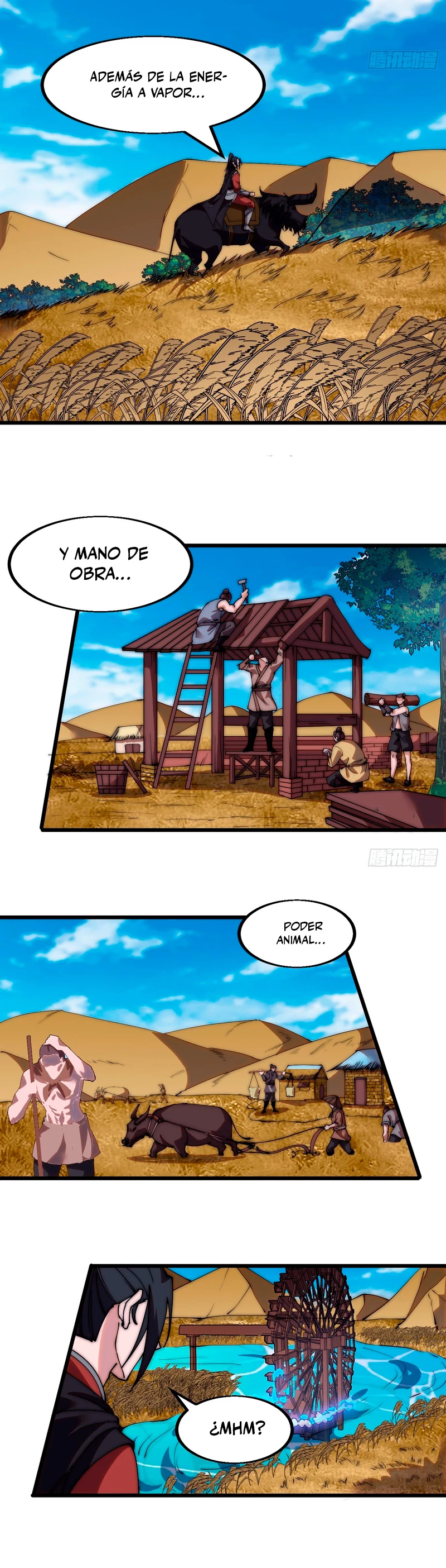 Comienza con una montaña capítulo 493, página 17
