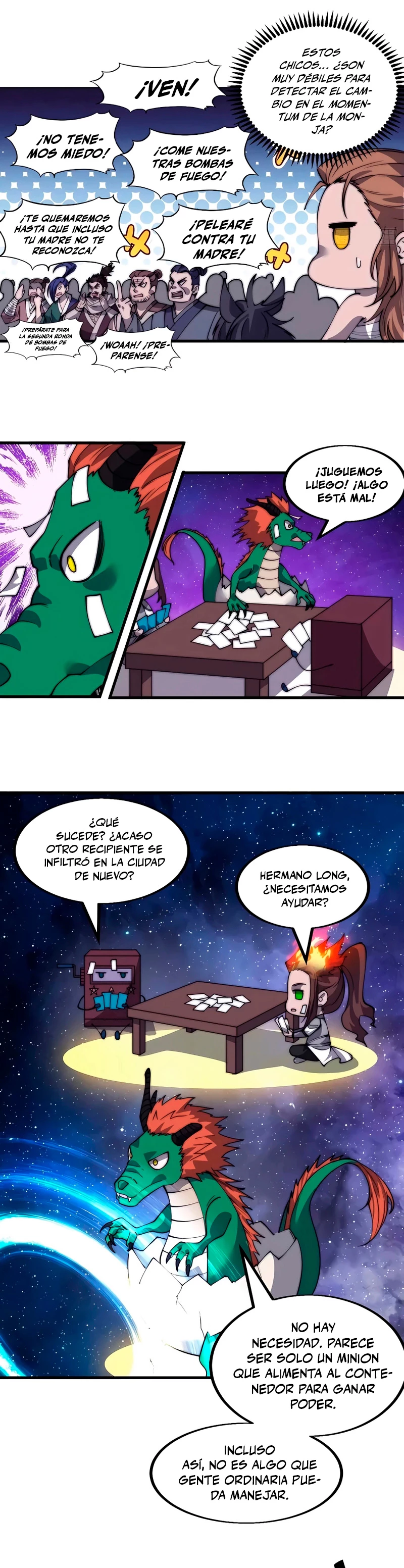 Comienza con una montaña capítulo 512, página 16
