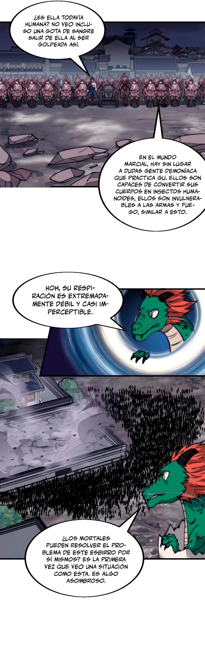 Comienza con una montaña capítulo 513, página 12