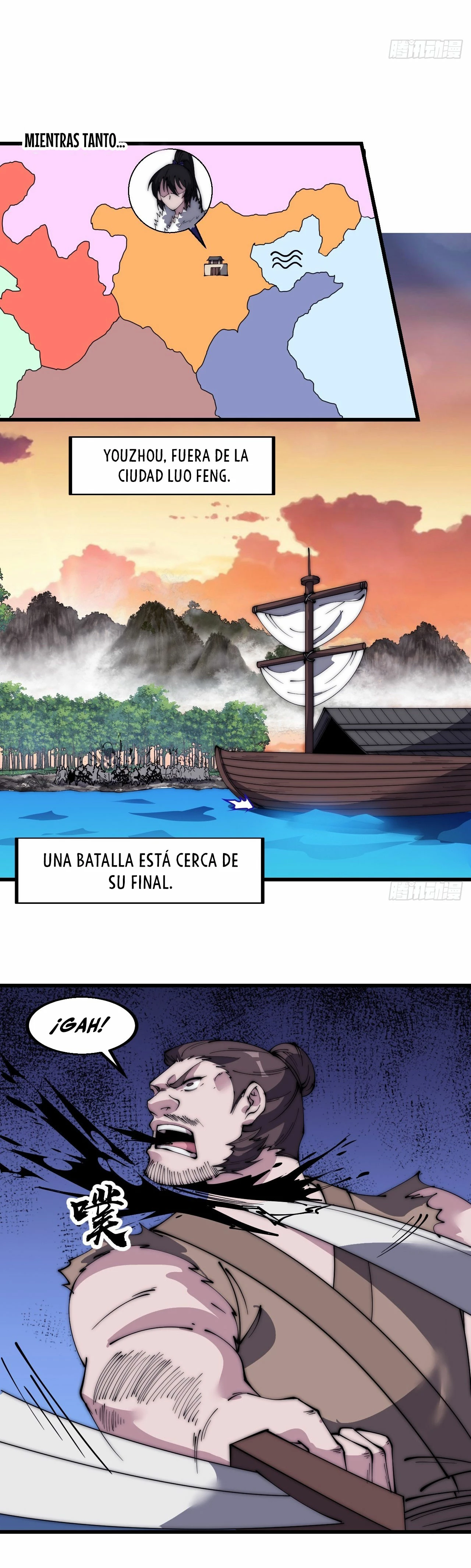 Comienza con una montaña capítulo 521, página 12