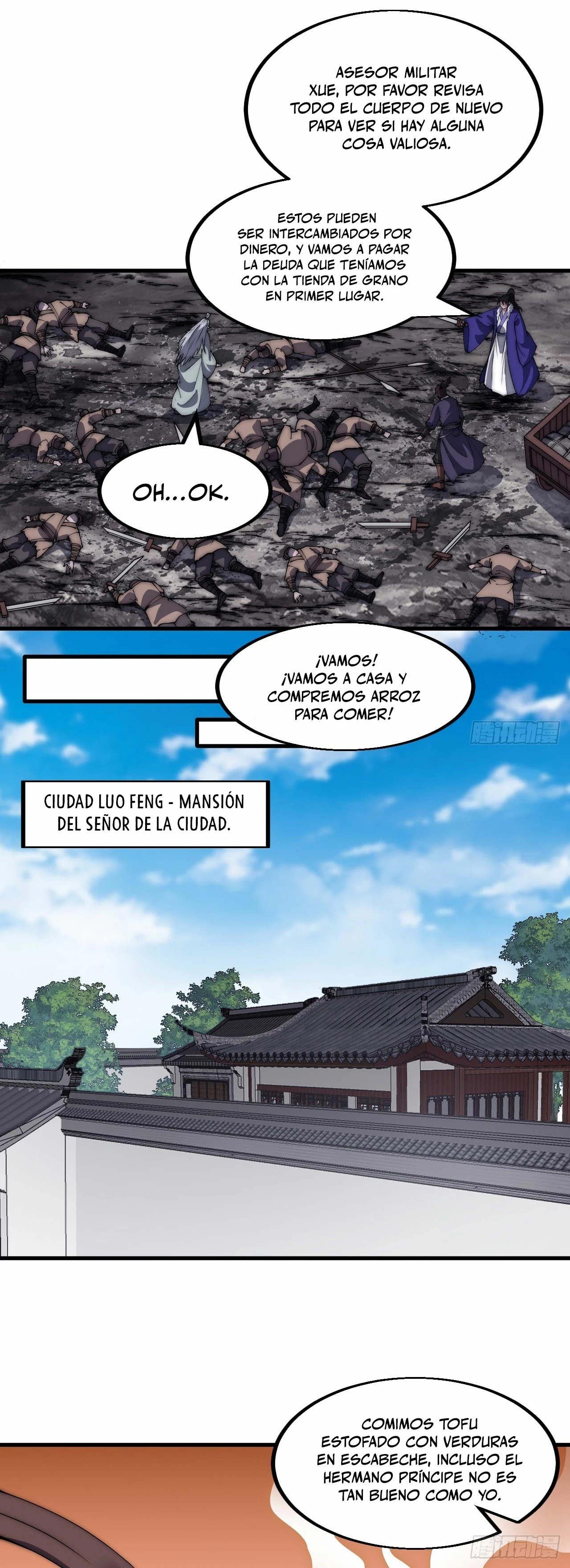 Comienza con una montaña capítulo 521, página 16
