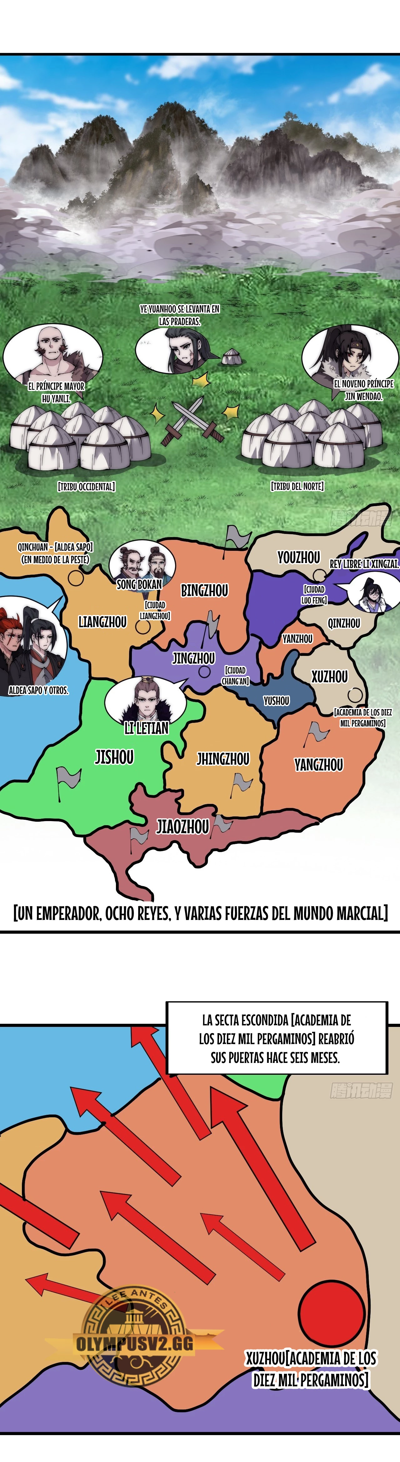 Comienza con una montaña capítulo 522, página 3