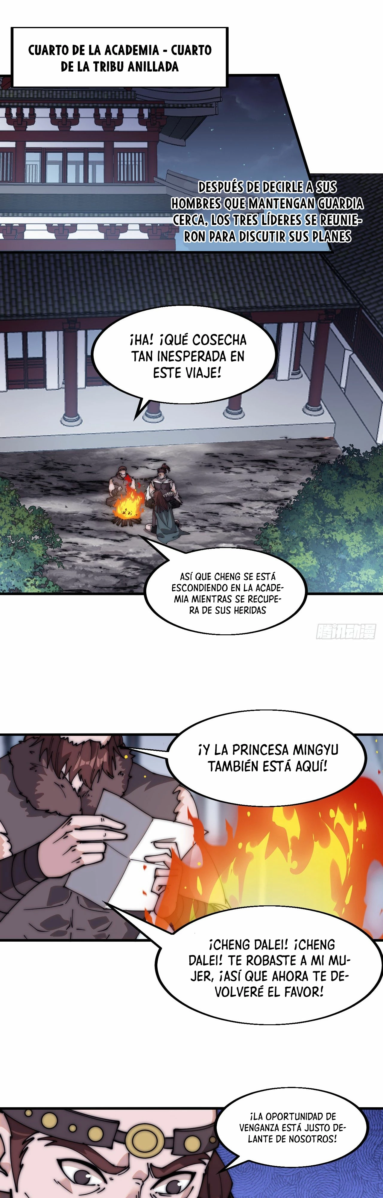 Comienza con una montaña capítulo 554, página 3